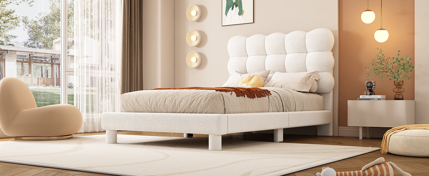 Logidon plat bed 90x200 cm wit drievoudig verstelbaar hoofdbord