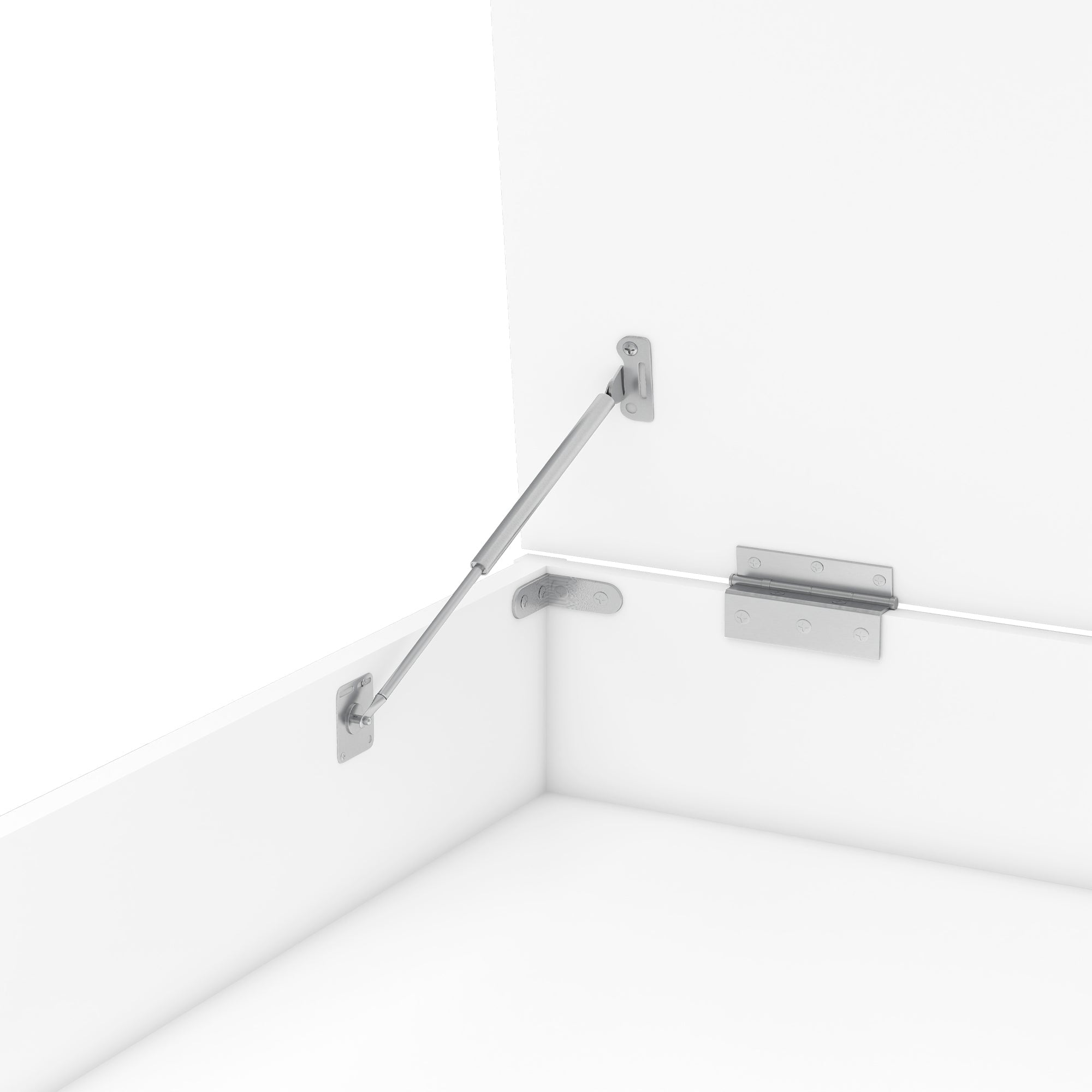 Logidon Opvouwbaar Bureau 120x55 Wit Met Stopcontacten