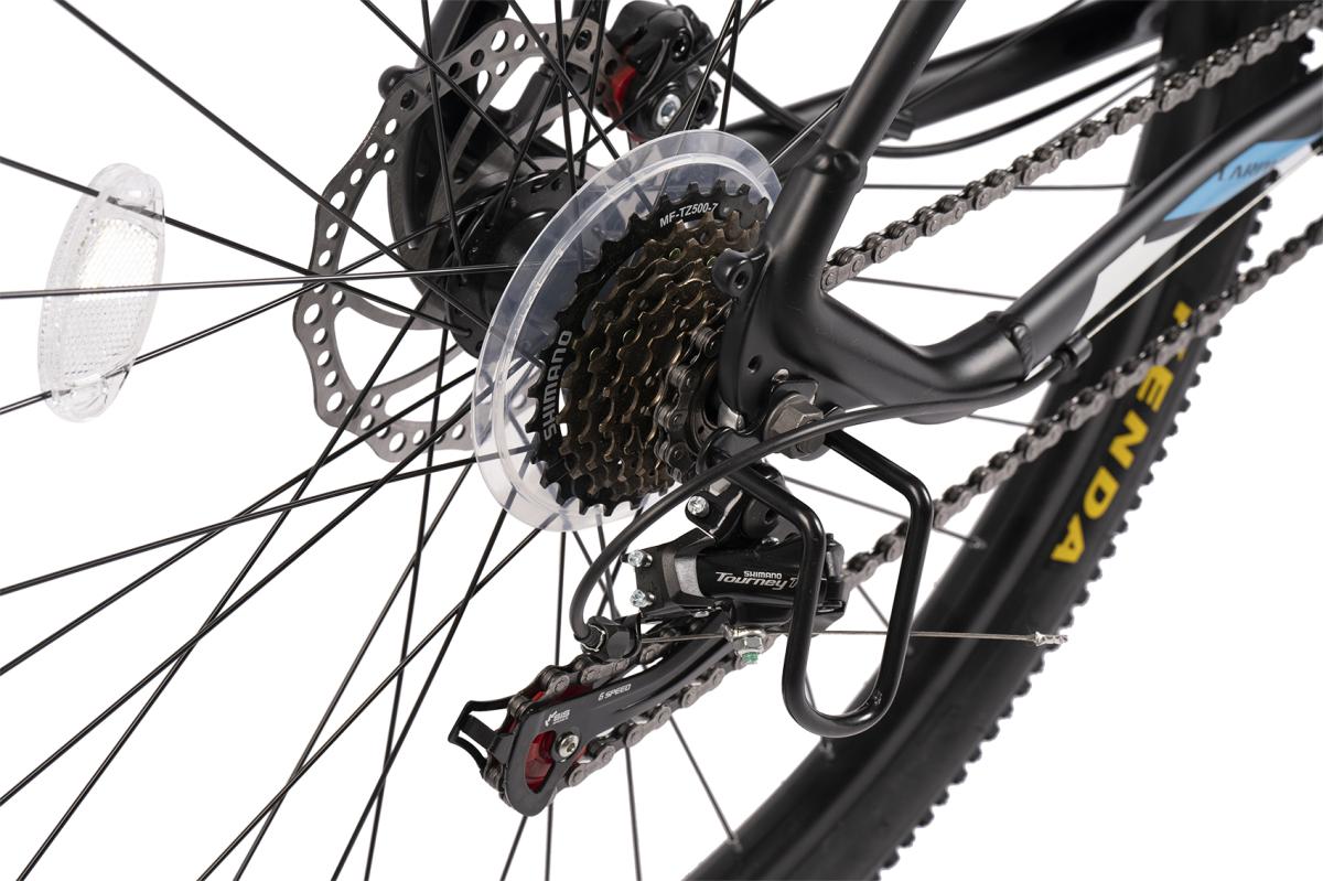 Logidon Velors 29 inch MTB zwart 21 speed Tourney schijfremmen