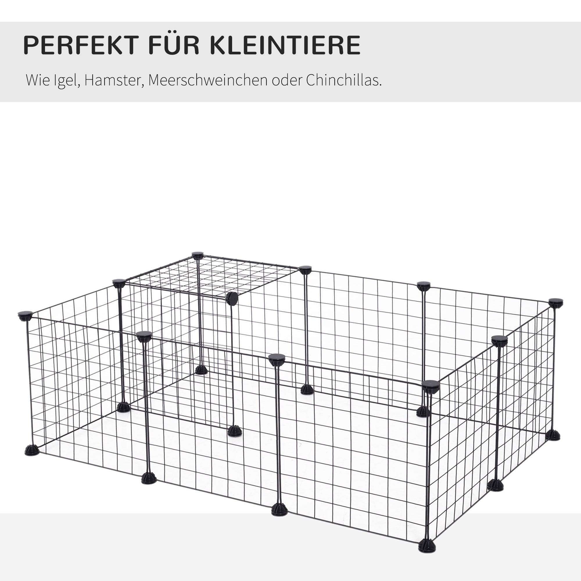 Logidon buitenkast metaalgaas flexibel zwart 106x73x36 cm