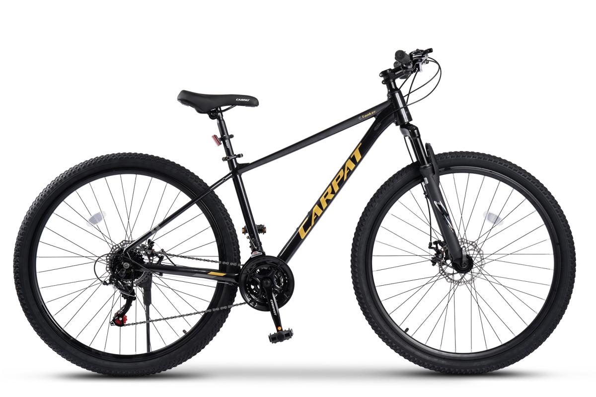 Logidon 29 inch mountainbike hardtail 100 mm veerweg, 21 versnellingen zwart