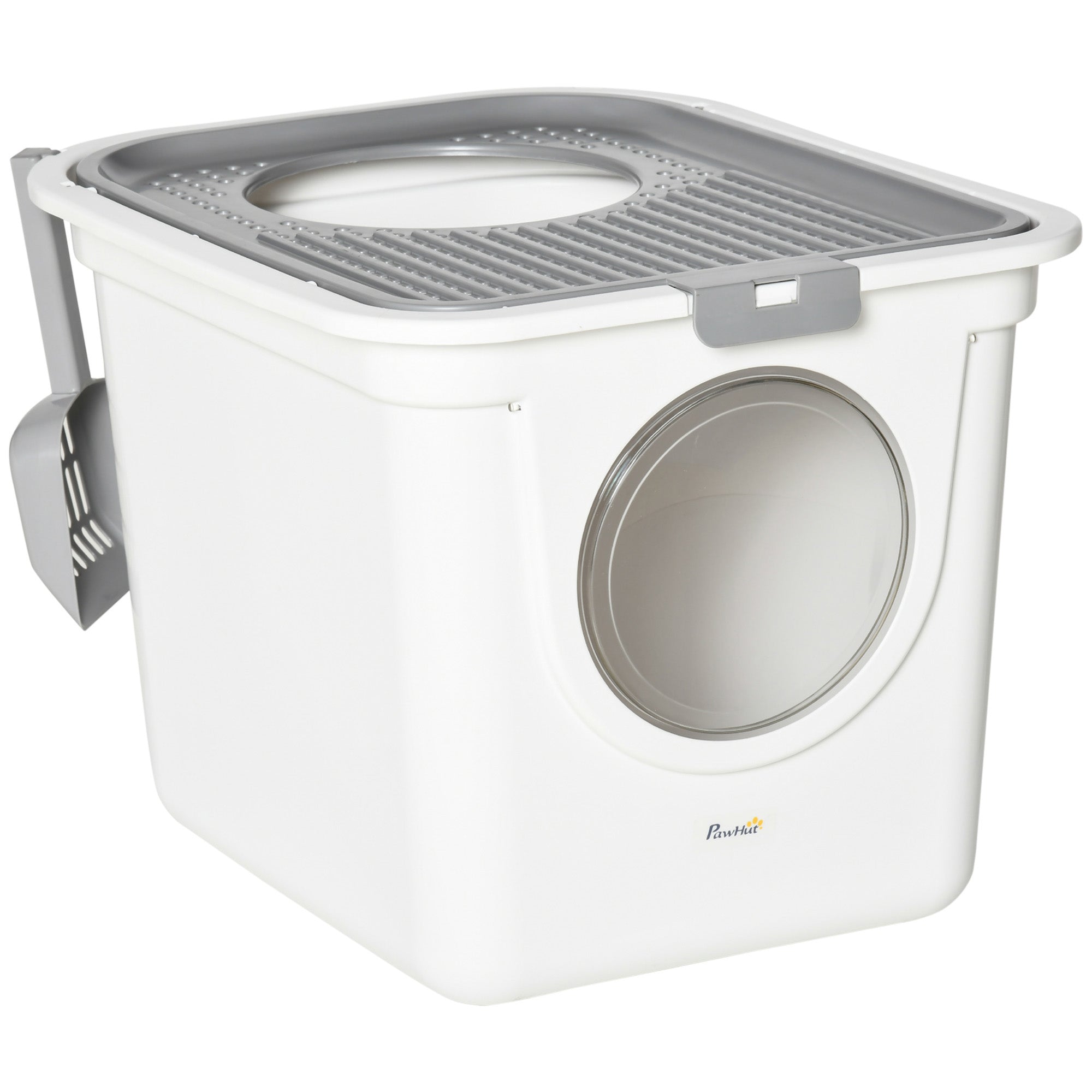 Logidon kattentoilet met deksel wit kunststof tot 5 kg