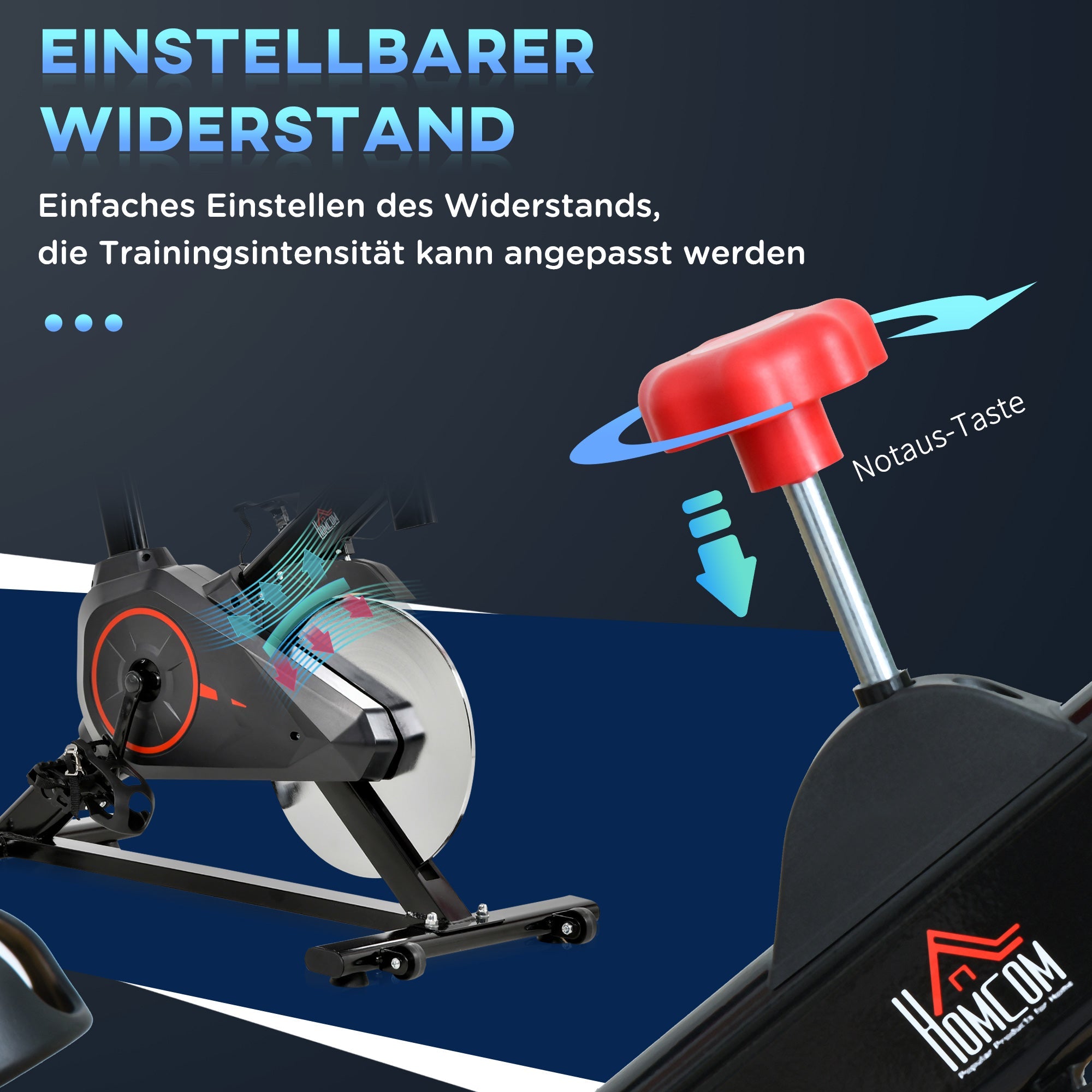 Logidon Indoor Fietstrainer Zwart - Stalen frame, 85x46x114 cm