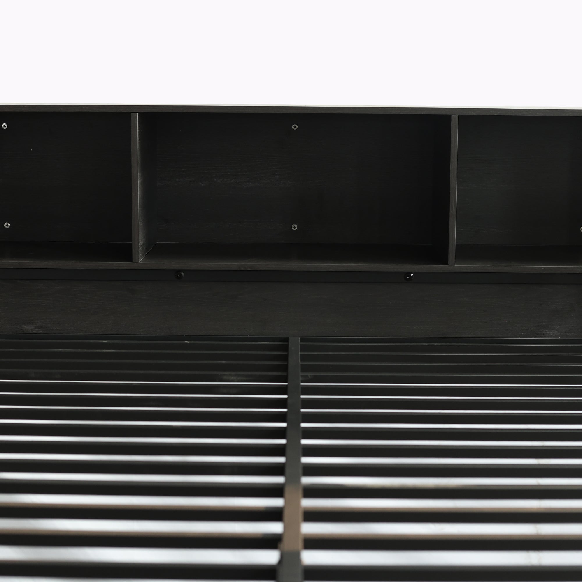 Logidon stapelbed ijzer zwart met drie slaapplaatsen 90x200cm