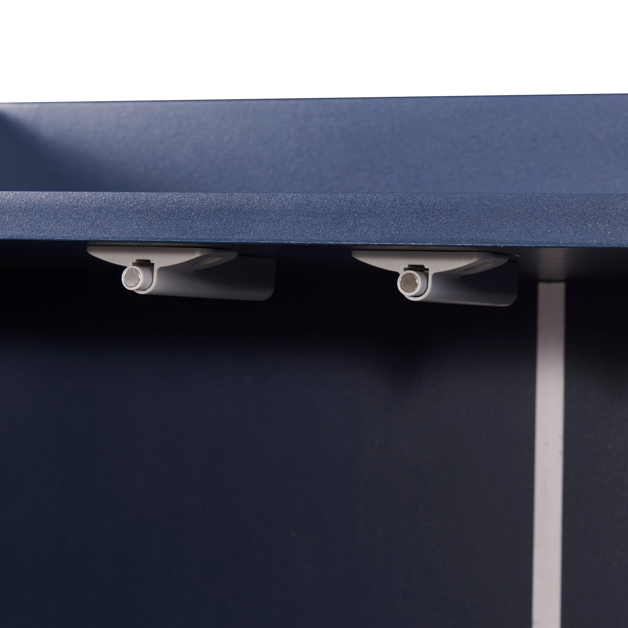 Logidon dressoir marineblauw 120x30x80 cm 4-deurs greeploos