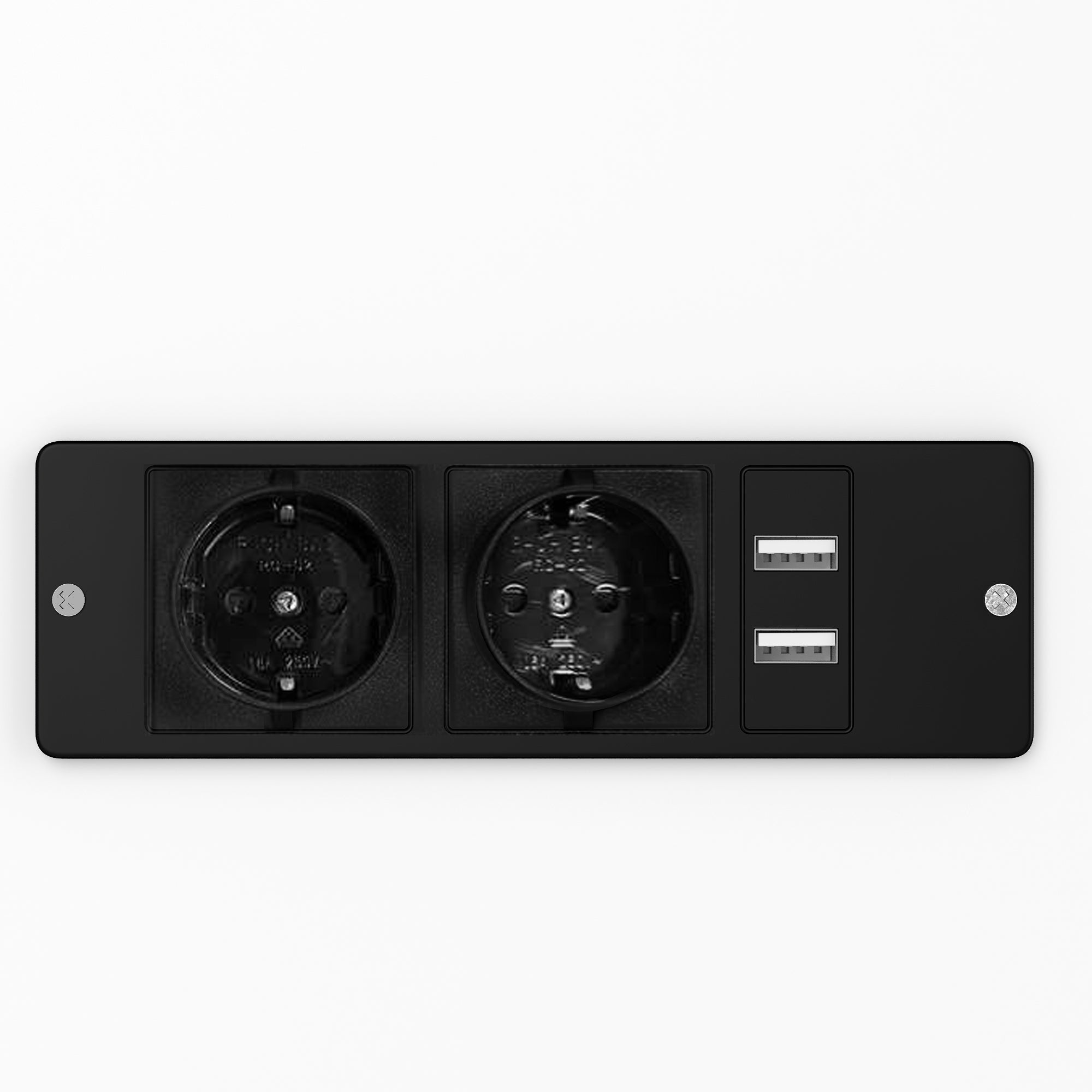 Logidon opklapbed 140x200 wit met USB-aansluiting en lades