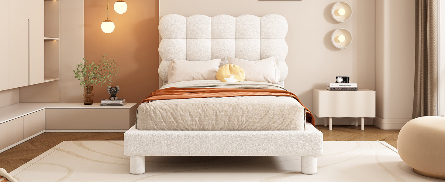 Logidon plat bed 90x200 cm wit drievoudig verstelbaar hoofdbord