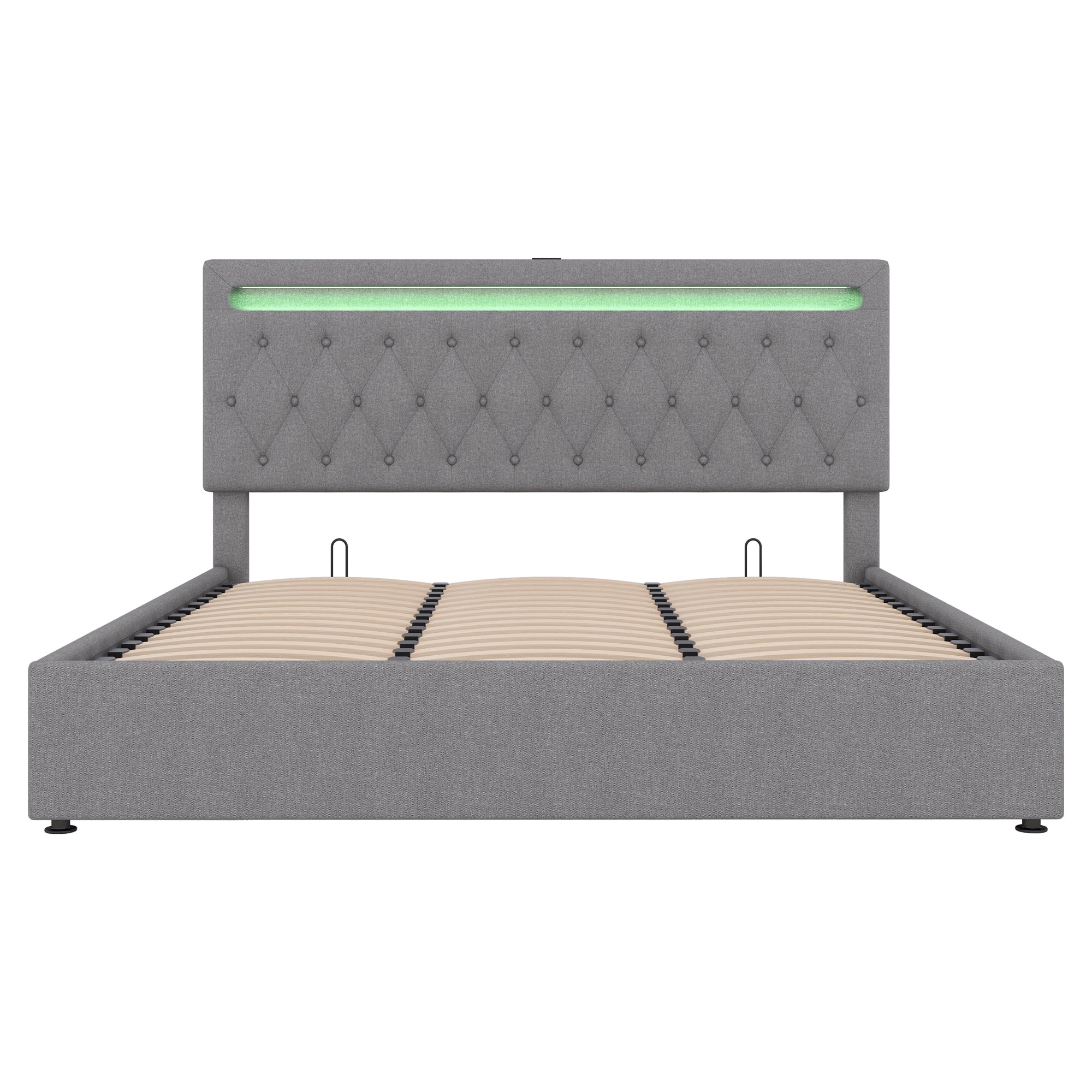Logidon 180x200cm vlakbed met hydraulisch hefmechanisme LED