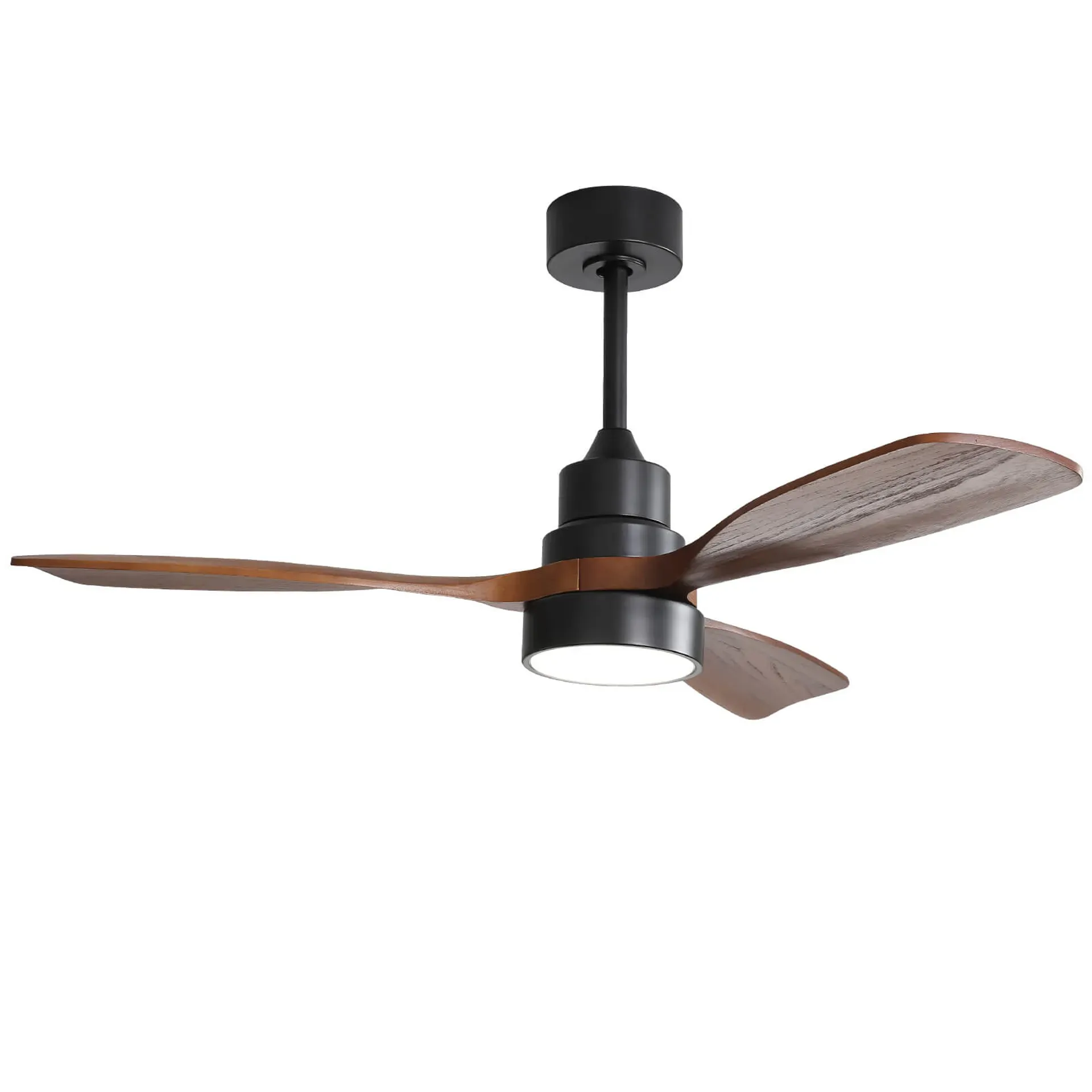 Logidon plafondventilator 48 inch hout 3 bladen afstandsbediening DC motor