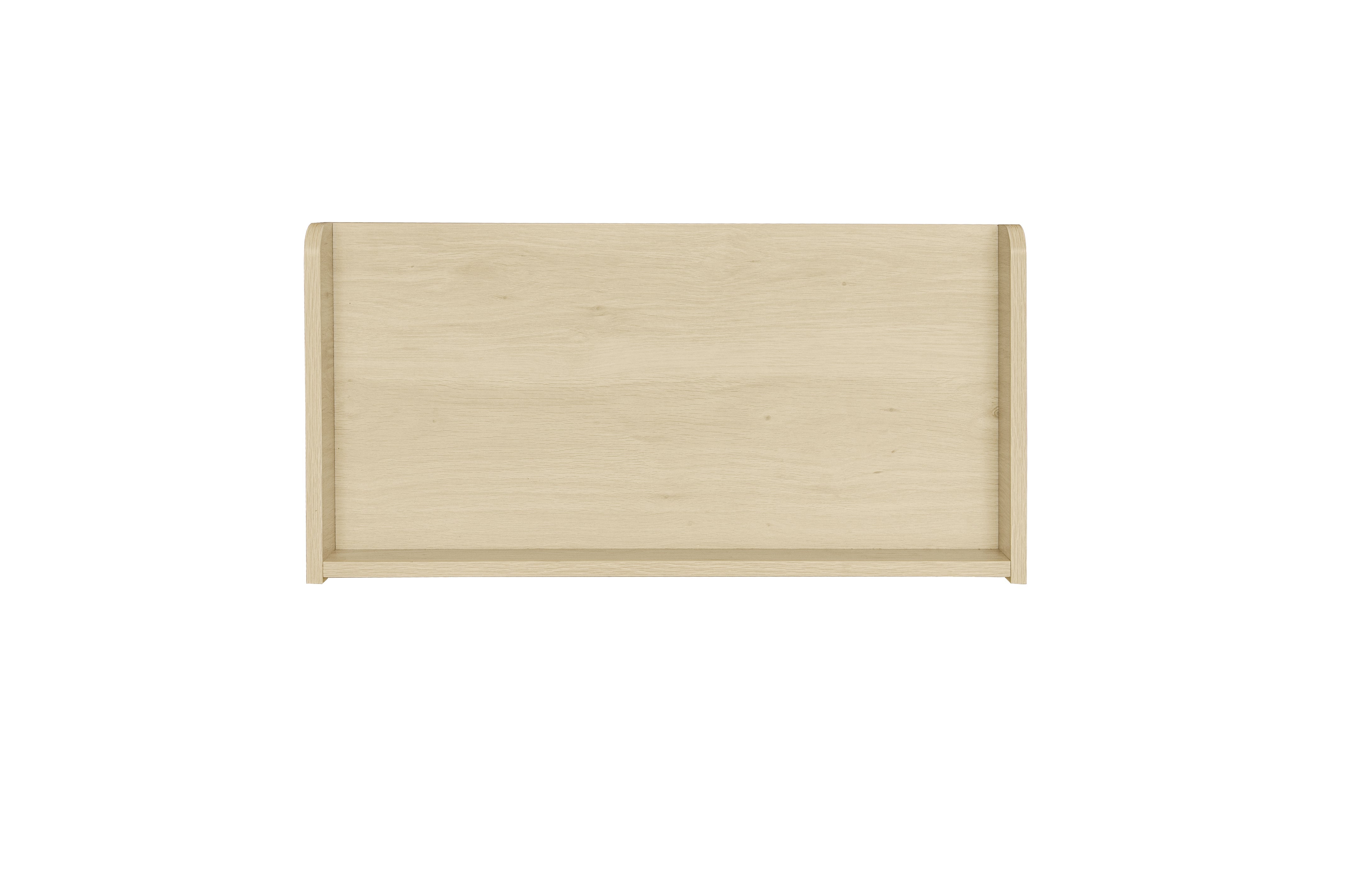 Logidon schoenenkast naturel houtlook met dubbele deuren Rotan design