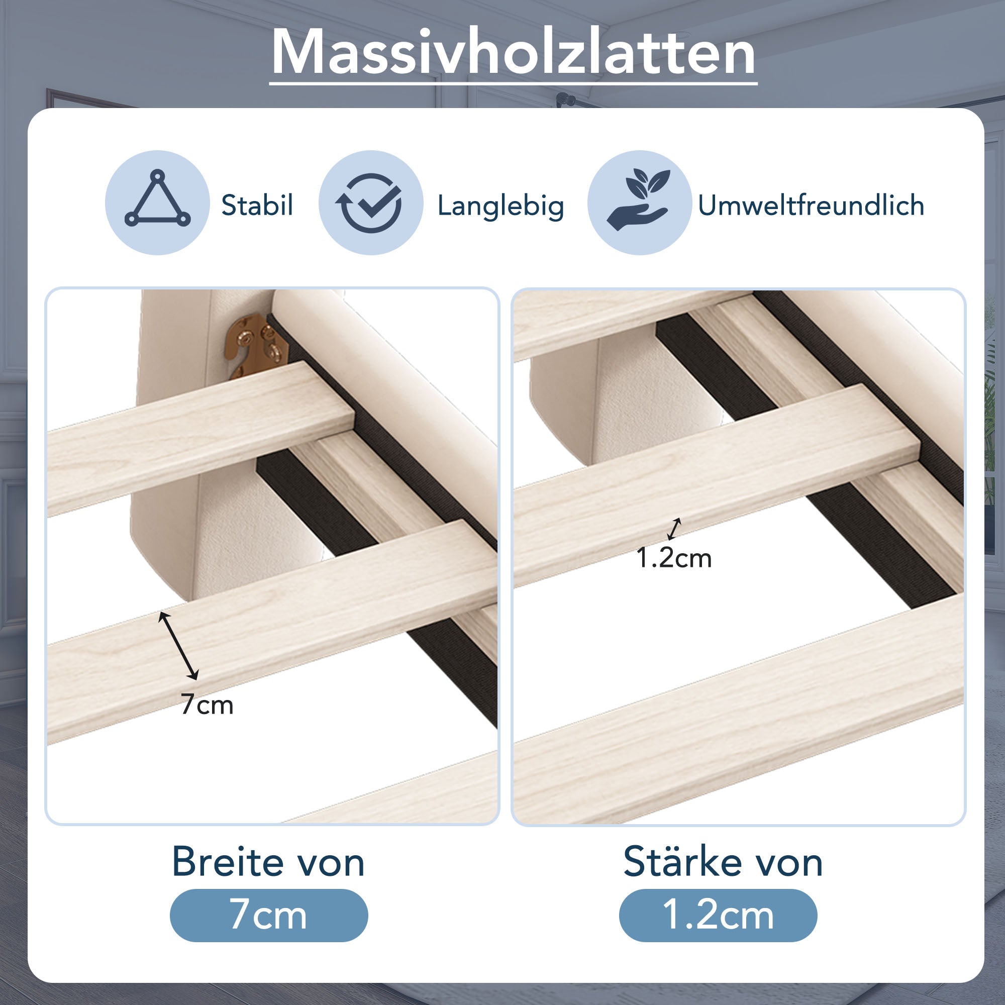 Logidon gestoffeerd bed 160x200 beige fluweel waaierhoofdeinde lattenbodem
