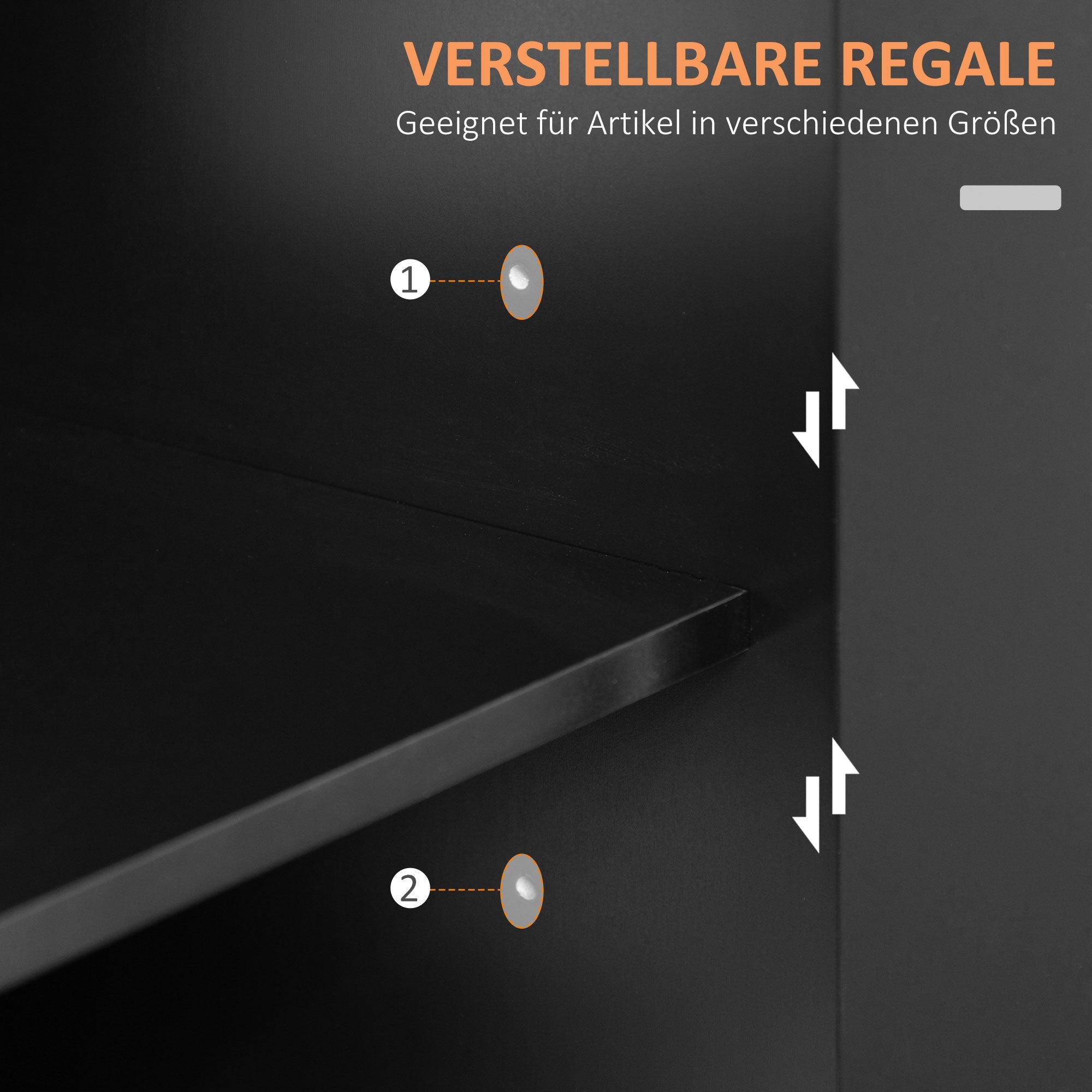 Logidon keukentrolley zwart met kruidenrek 109x40x89 cm