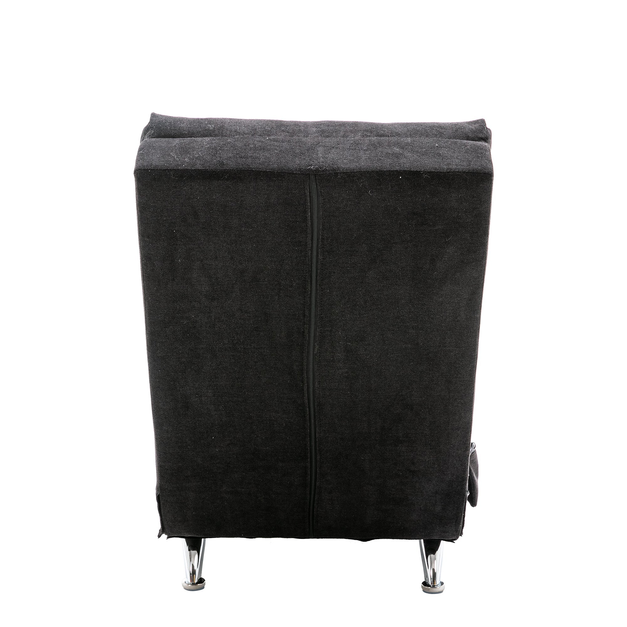 Logidon Elektrische Massage Chaise Longue Zwart met Afstandsbediening