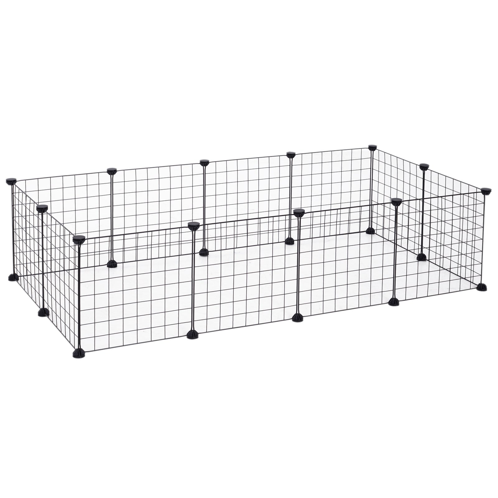 Logidon buitenkast metaalgaas flexibel zwart 106x73x36 cm