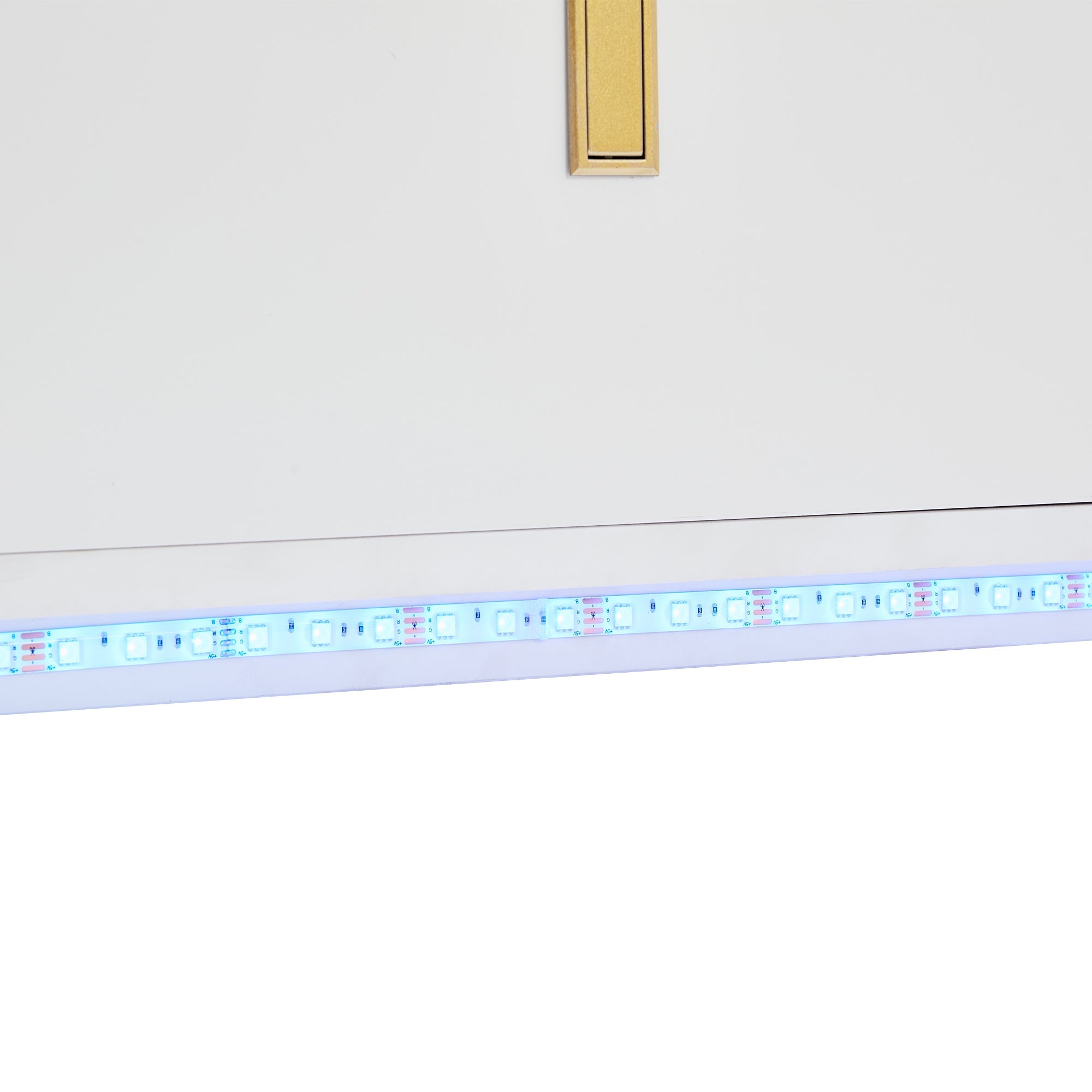 Logidon LED sideboard 150 cm white RGB lighting 2 doors