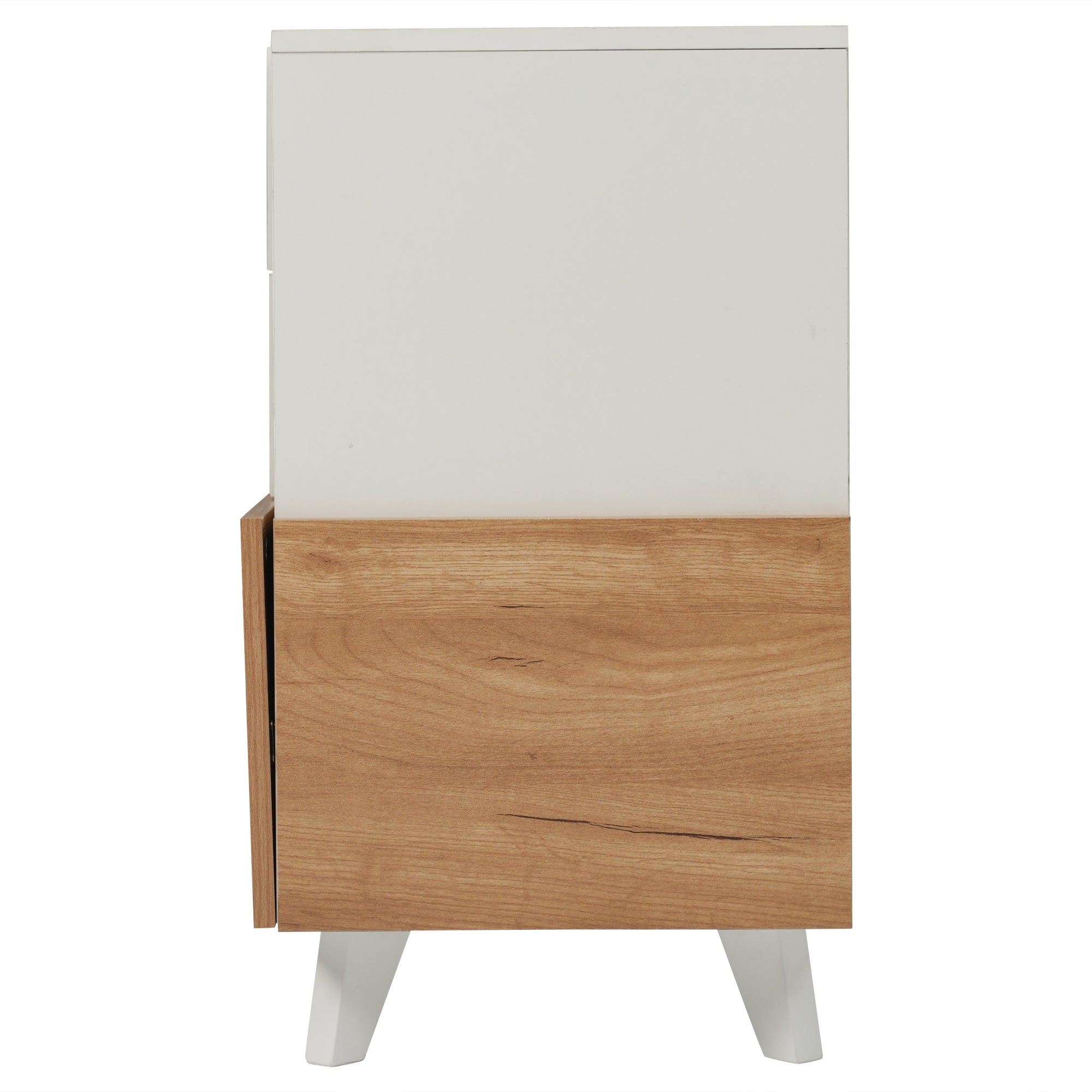Logidon dressoir hoogglans wit 130x40x70 cm met opbergruimte