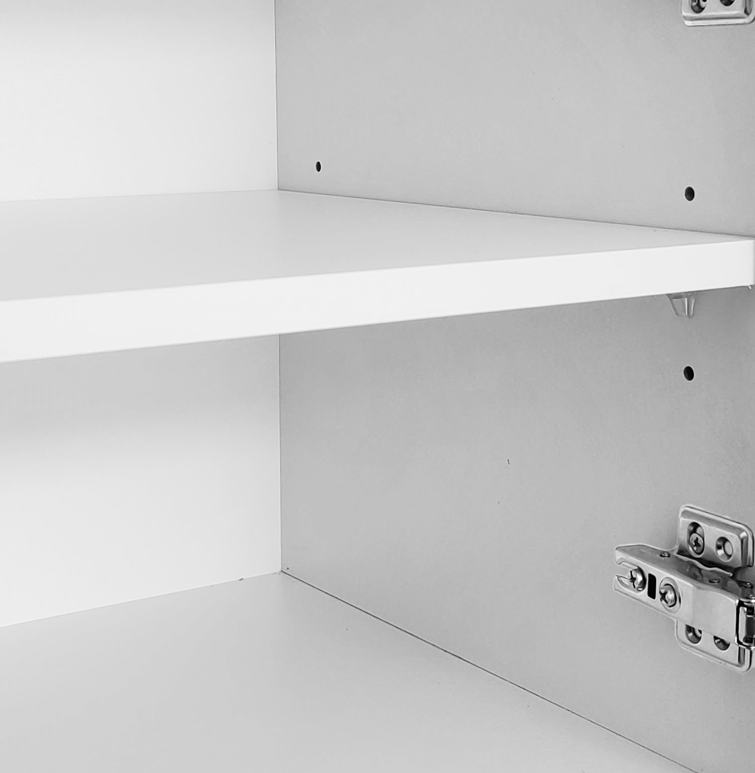 Logidon Lightweight lowboard TV furniture in luxury style white 175 cm