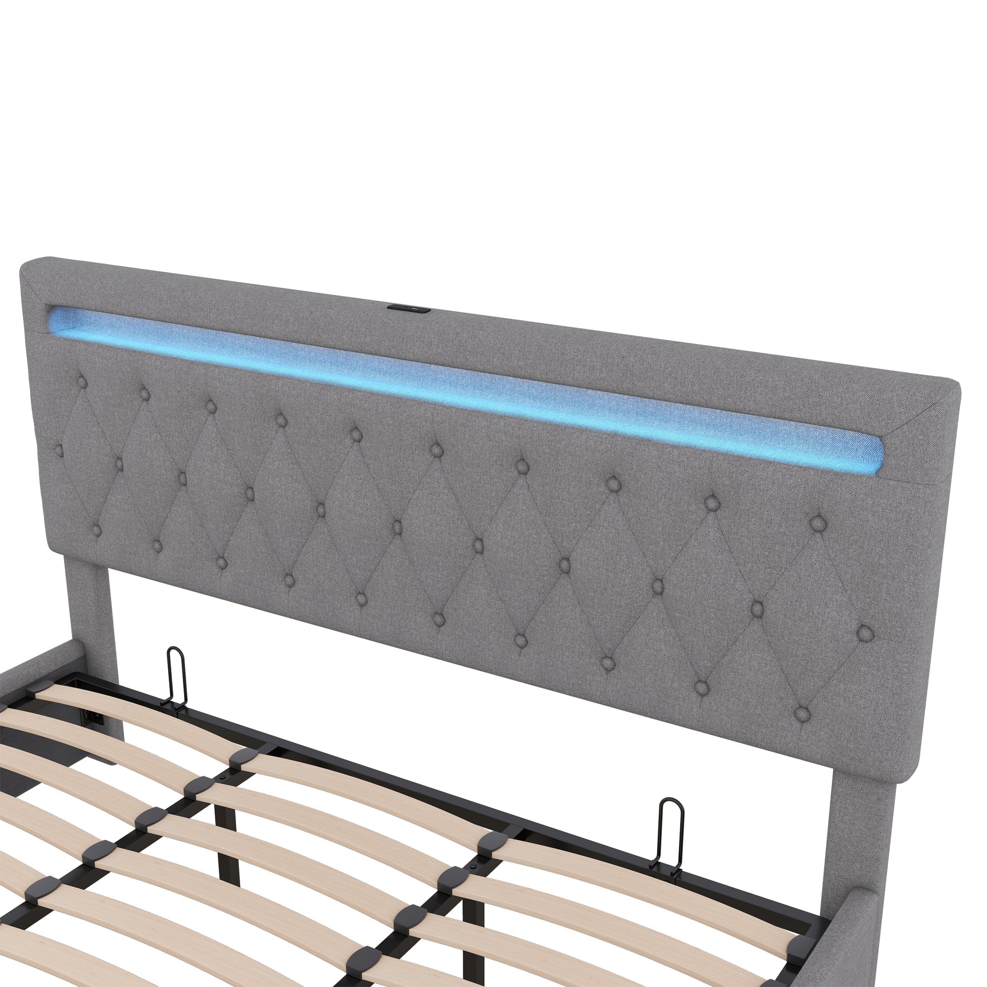 Logidon 180x200cm vlakbed met hydraulisch hefmechanisme LED
