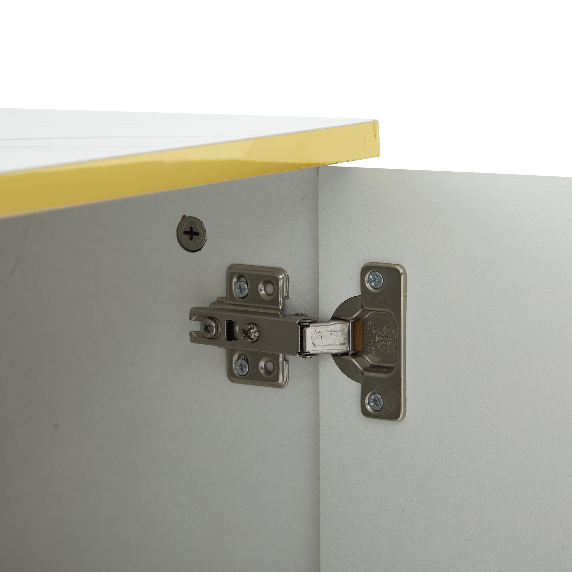 Logidon Modern TV-meubel Wit Marmerlook 200x40x46 cm