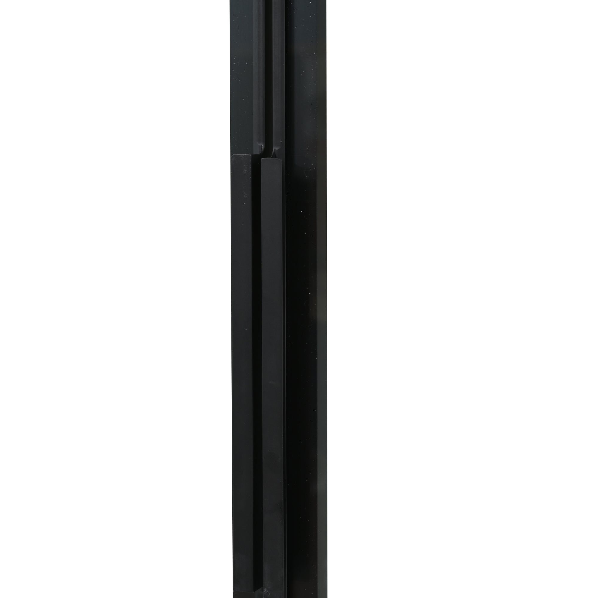 Logidon showcase 80x35x200 white glass doors LED lighting wine rack