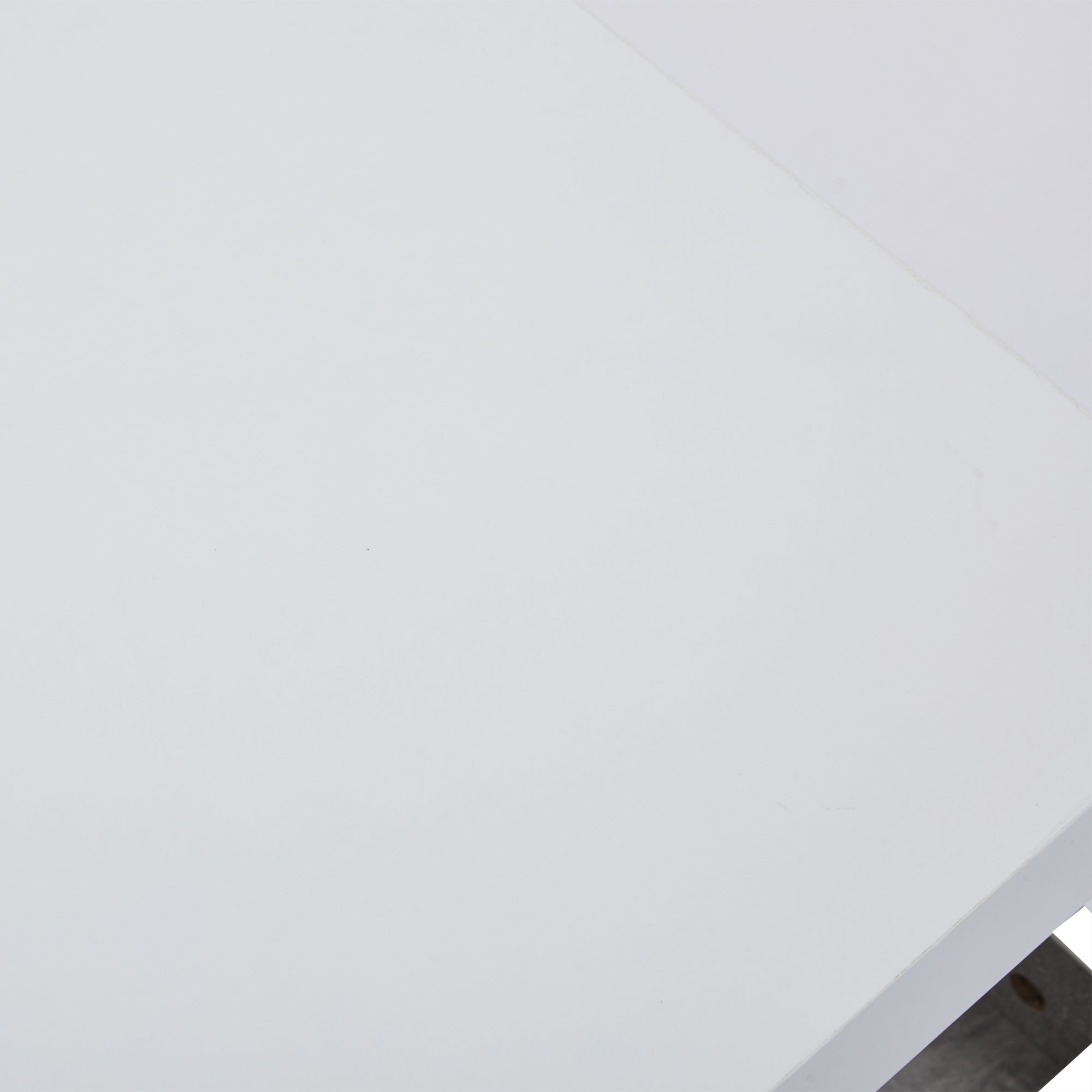 Logidon 360 graden draaibare salontafel 70x70x36 cm wit hoogglans