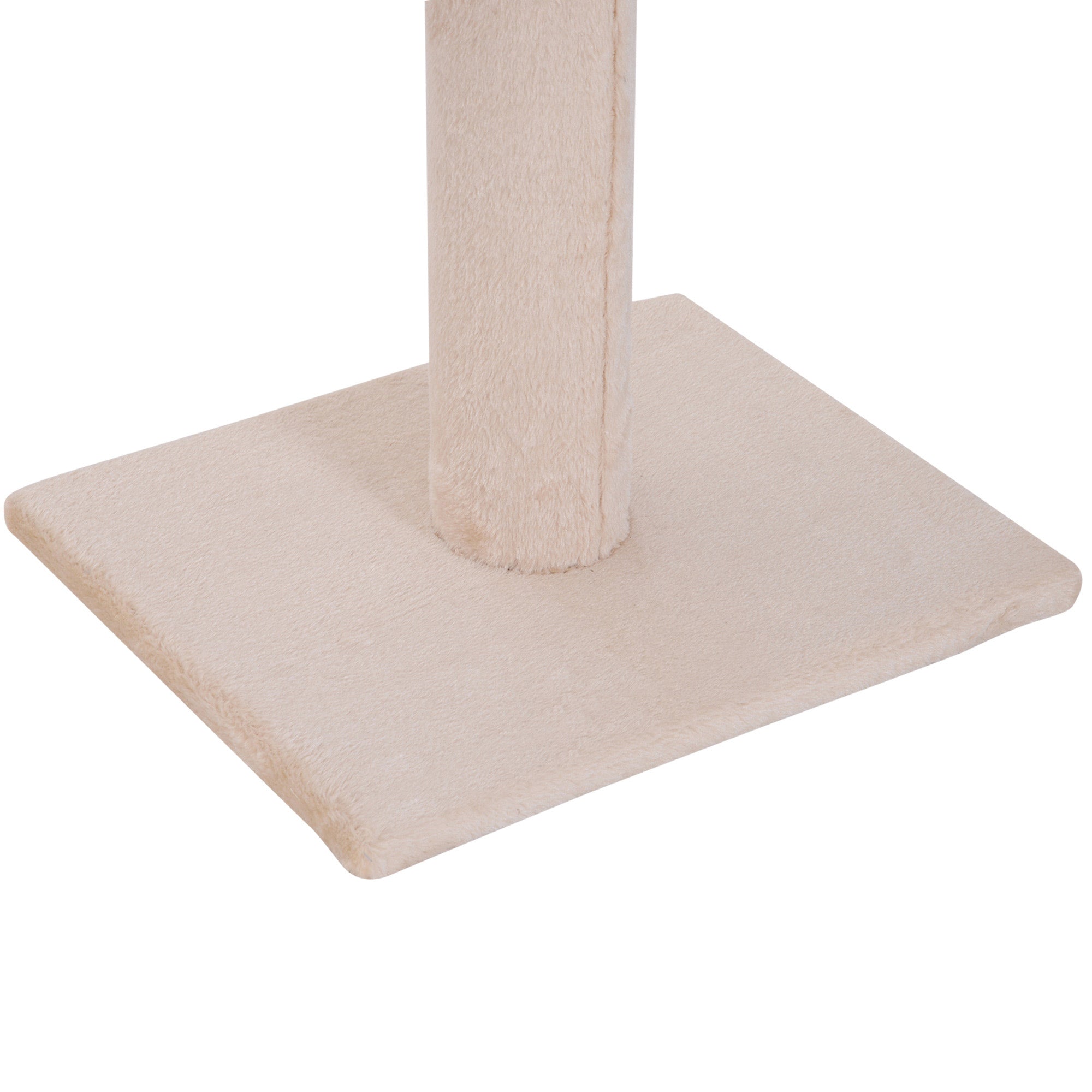 Logidon Plafondhoge Verstelbare Kattenkrabpaal 230-260 cm Beige