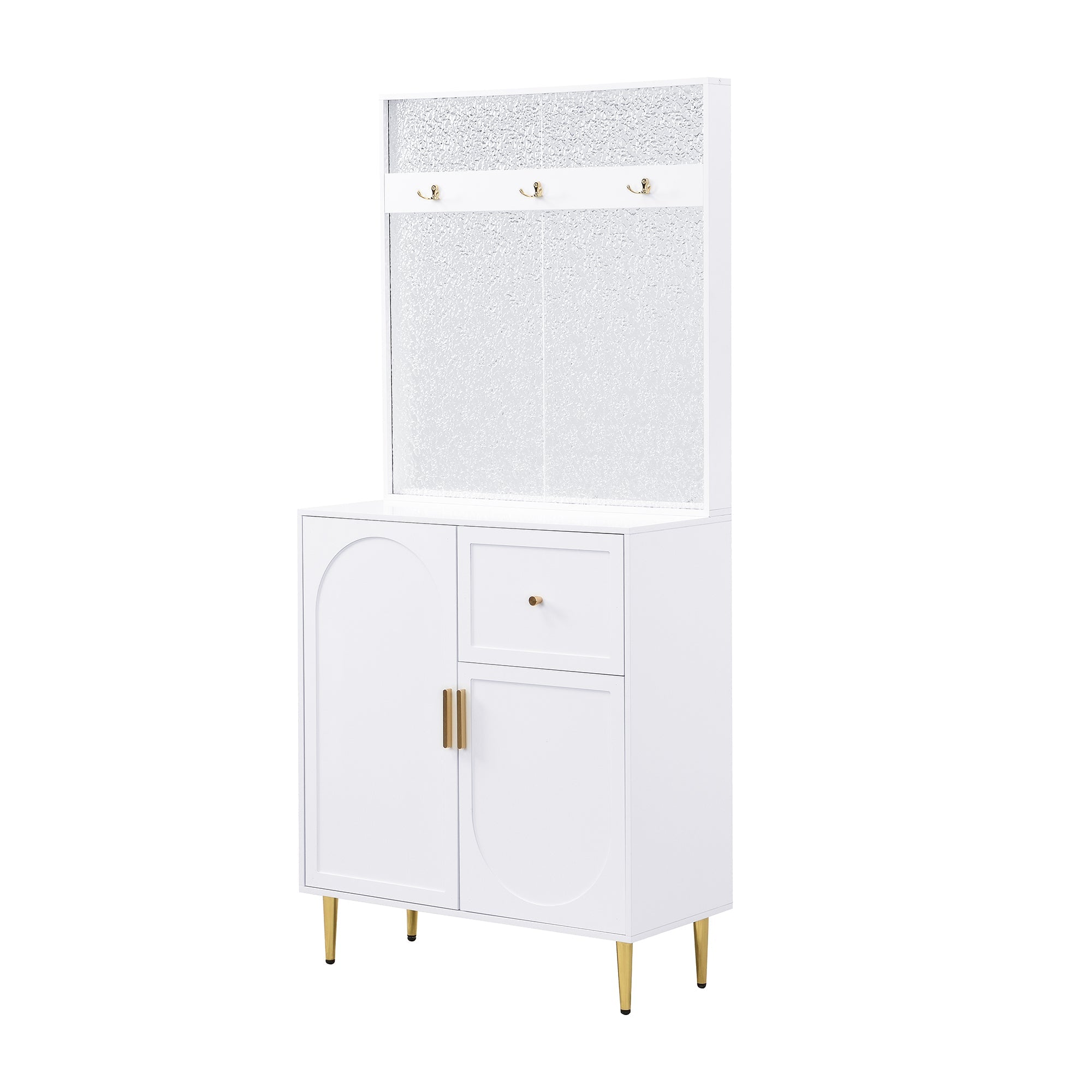 Logidon Kledingkastset Compact Wit MDF 80 x 175,5 x 35 cm