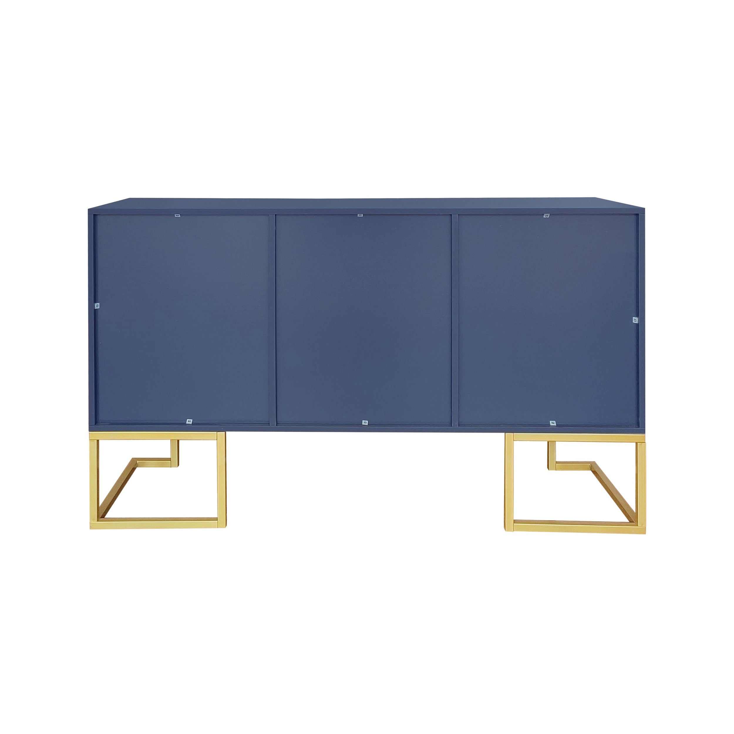 Logidon marineblauw dressoir met 3 deuren en verstelbare planken