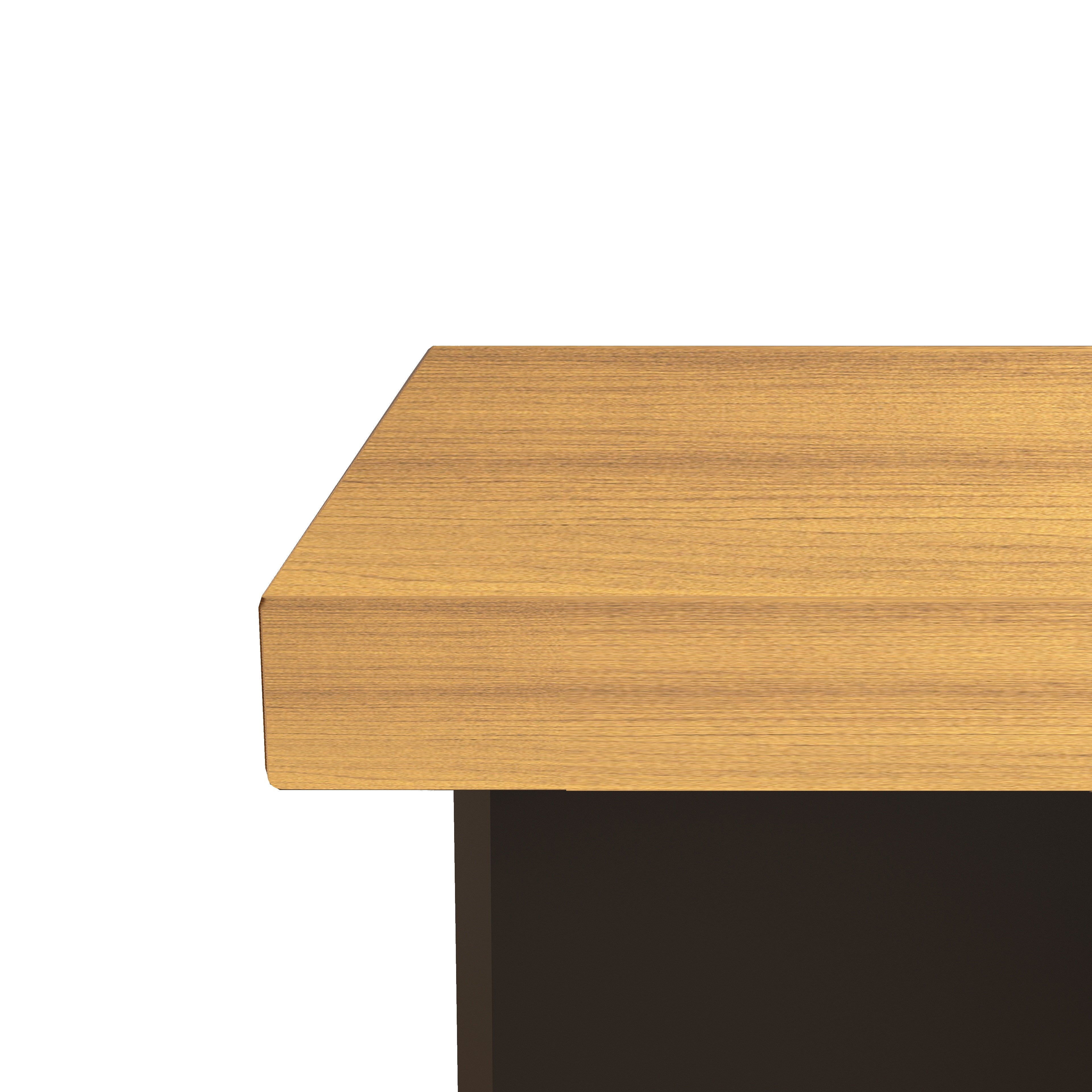 Logidon Hoekbureau met geïntegreerd dierenhok 120x50 cm MDF Zwart