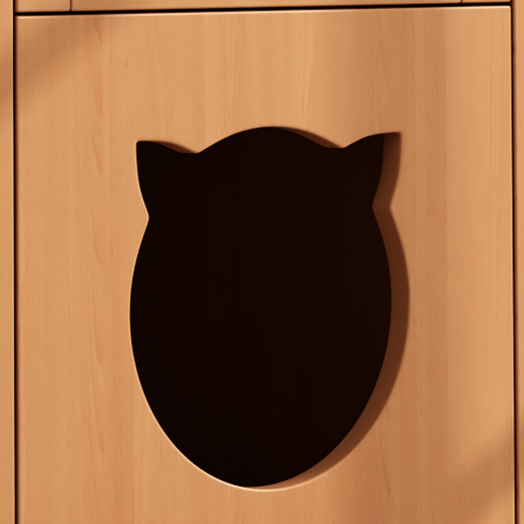 Logidon kattenhuis zijkastje walnoot 120x45x83 cm