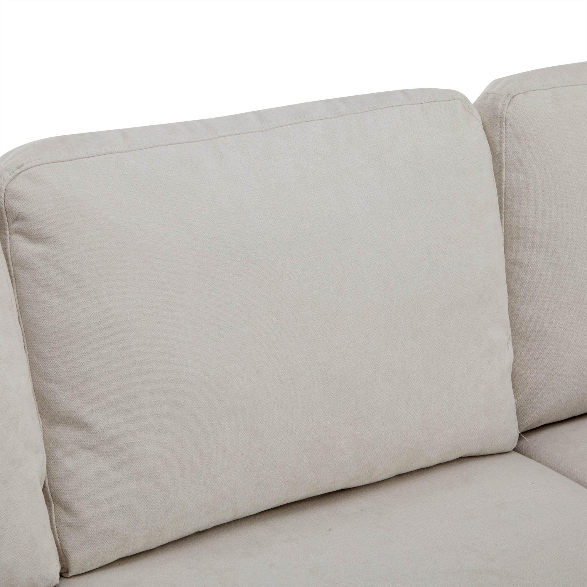 Logidon corner sofa bed L-shape extendable beige with bed box shelf