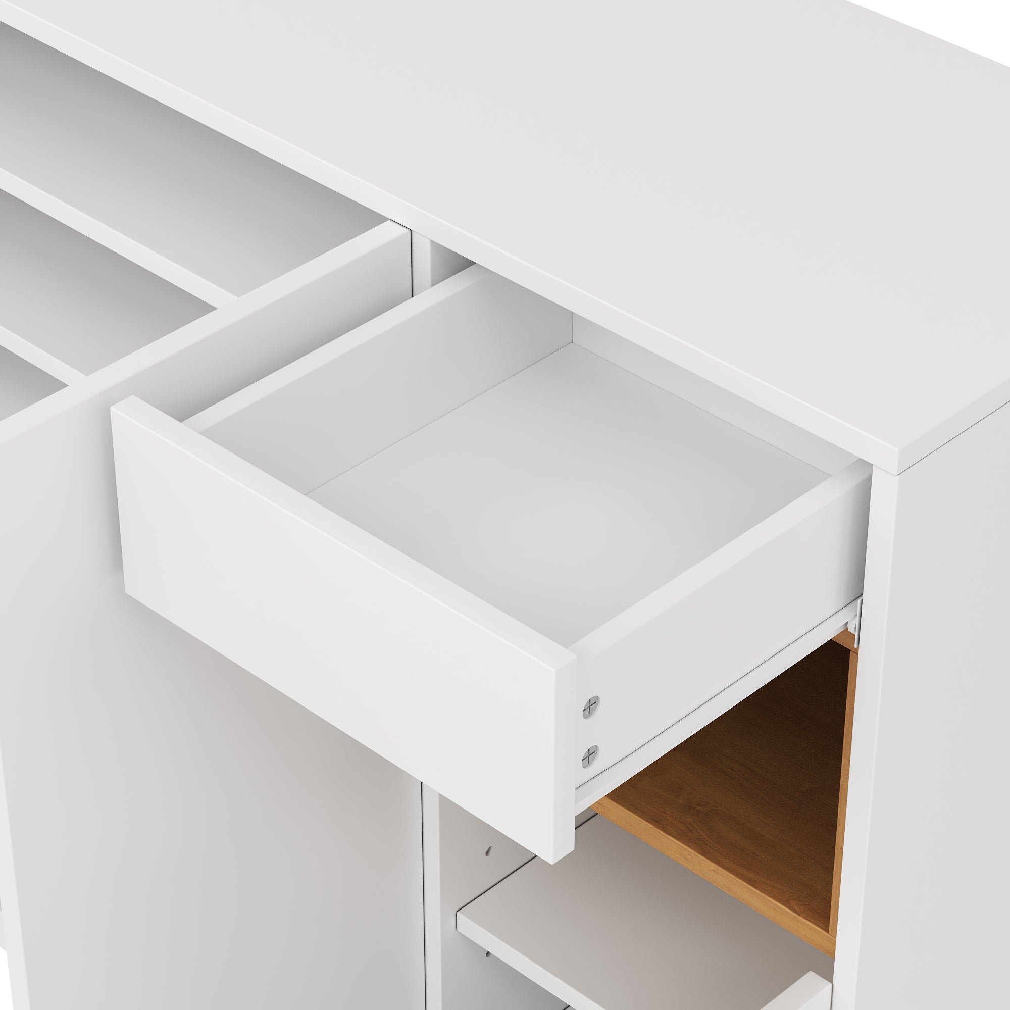Logidon schoenenkast wit LED verlichting verstelbare planken 105x39,5x100,5 cm