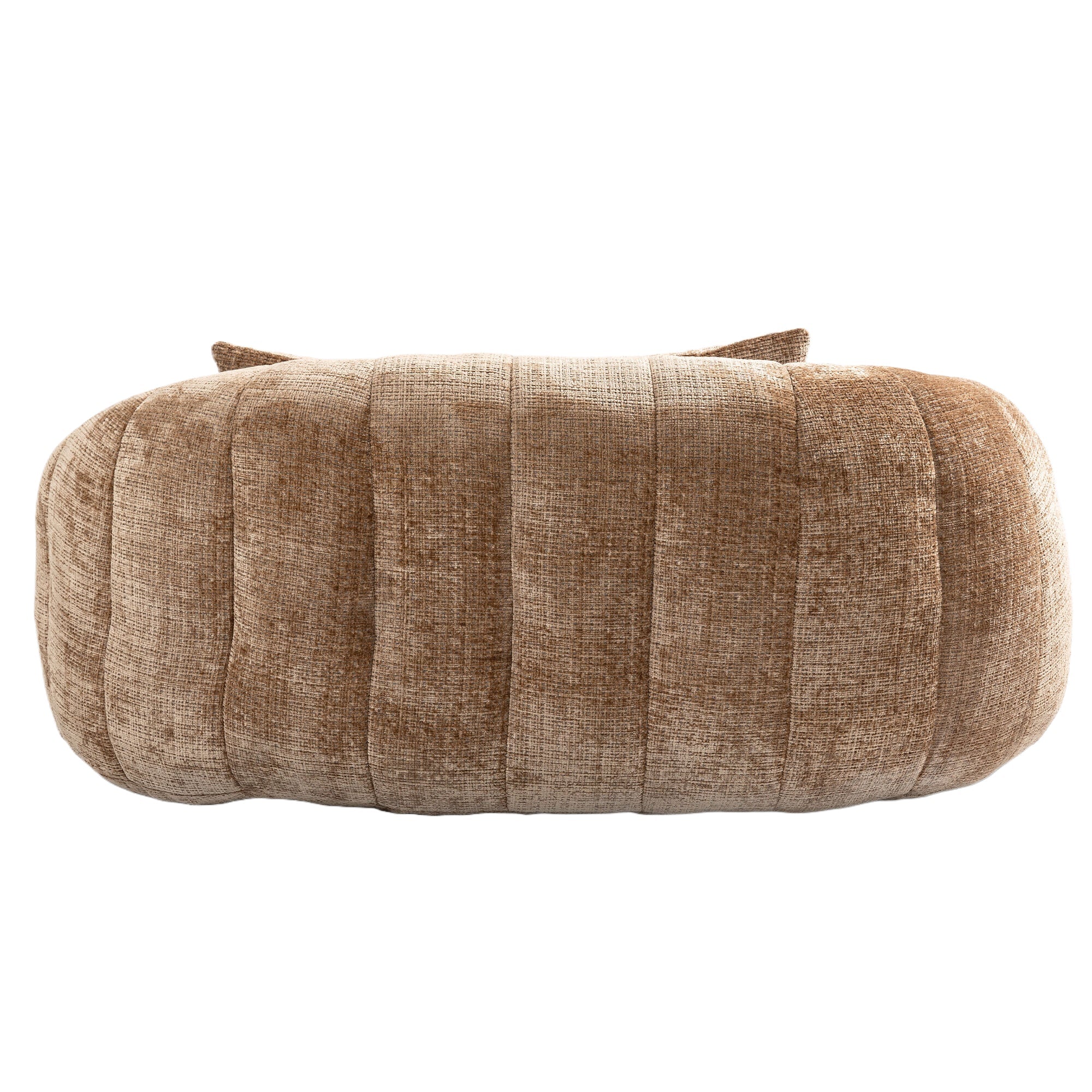 Logidon Zitzakbank Luxe Chenille Koffie Lounge Stoel
