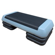 Logidon Verstelbare Aerobic Stepper 76 cm Grijs Zwart 4 Hulpstukken