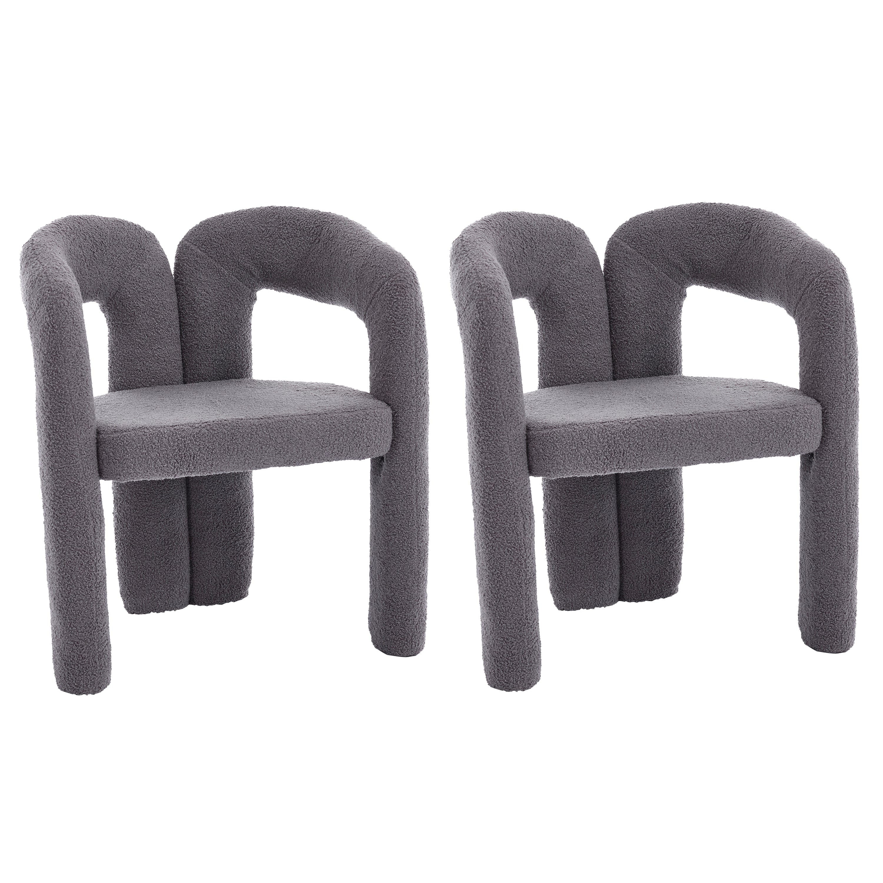 Logidon Premium Teddystoel met Ergonomische Rugleuning