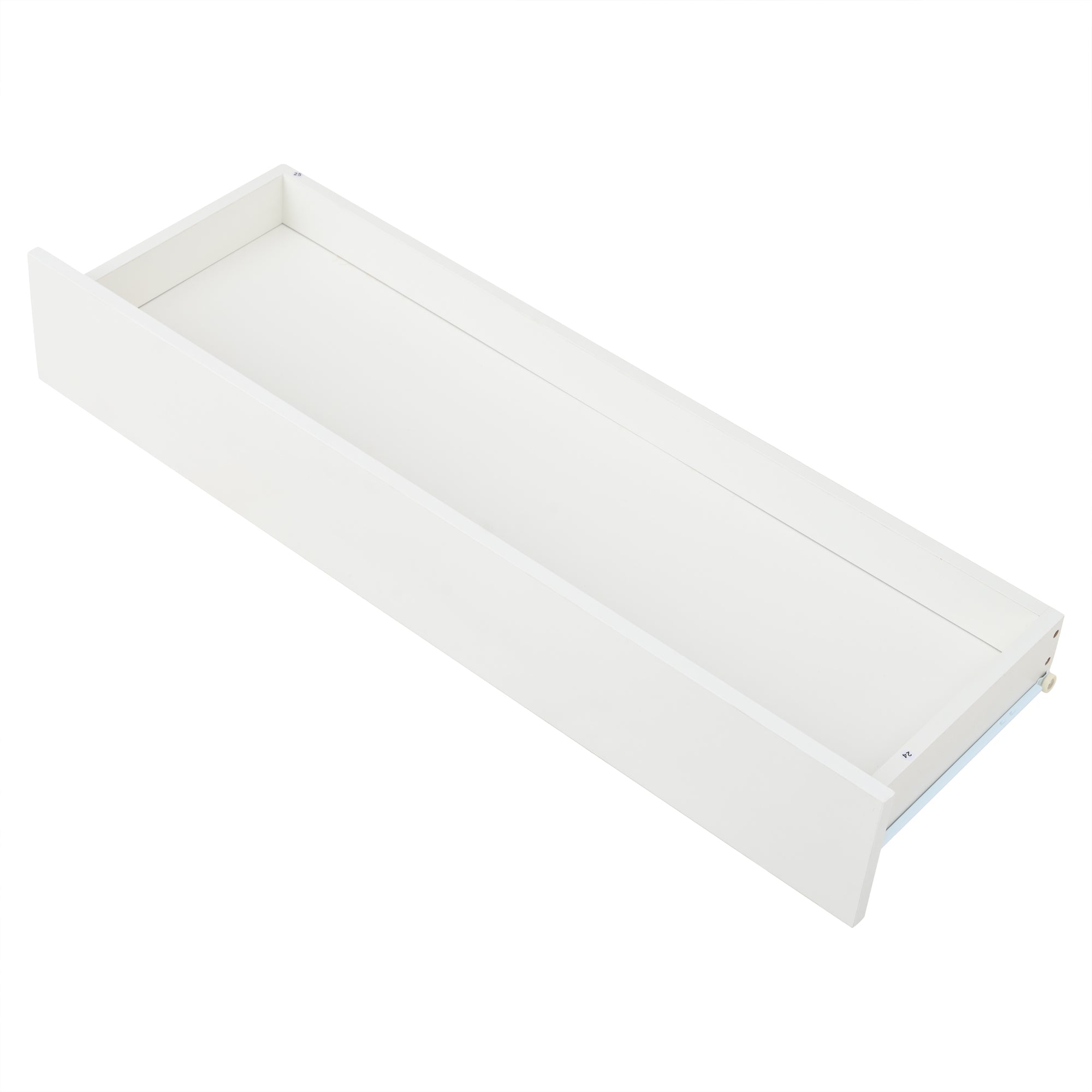 Logidon TV-meubel 180x38x50 cm witte houtlook deur en lade
