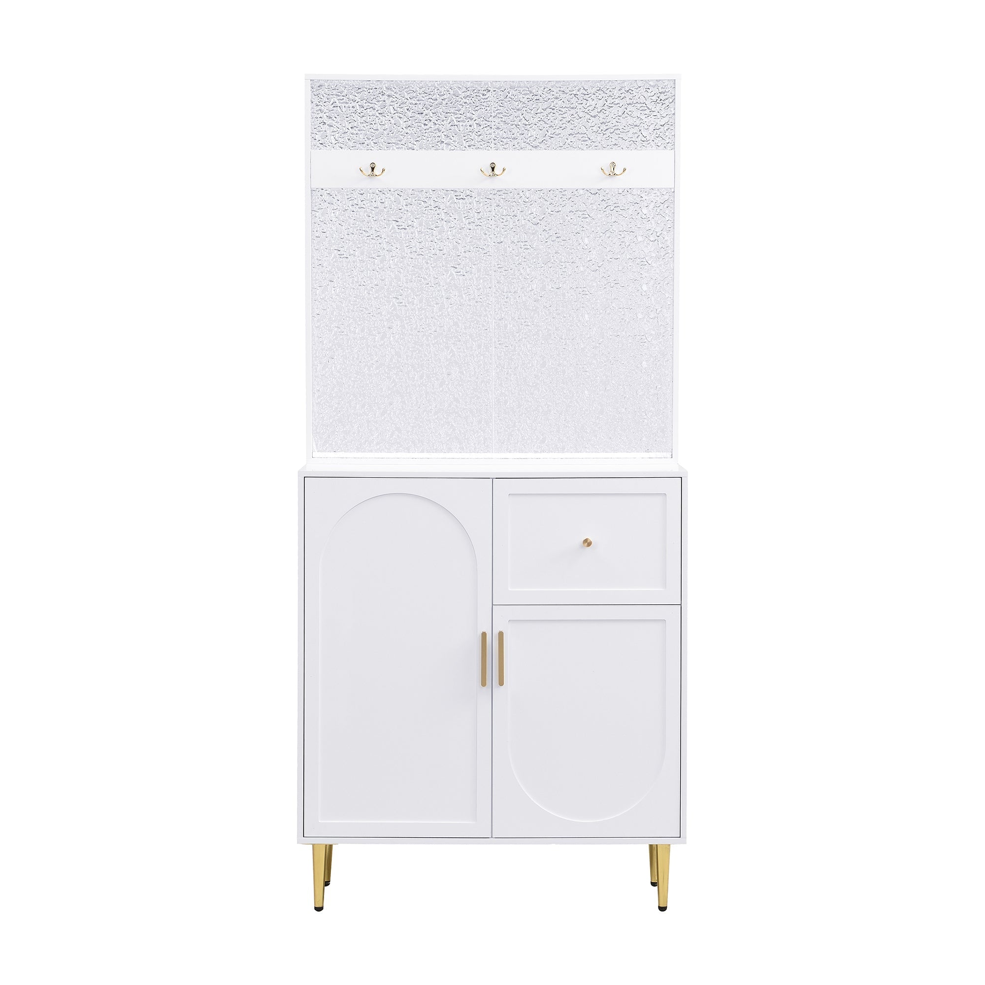 Logidon Kledingkastset Compact Wit MDF 80 x 175,5 x 35 cm