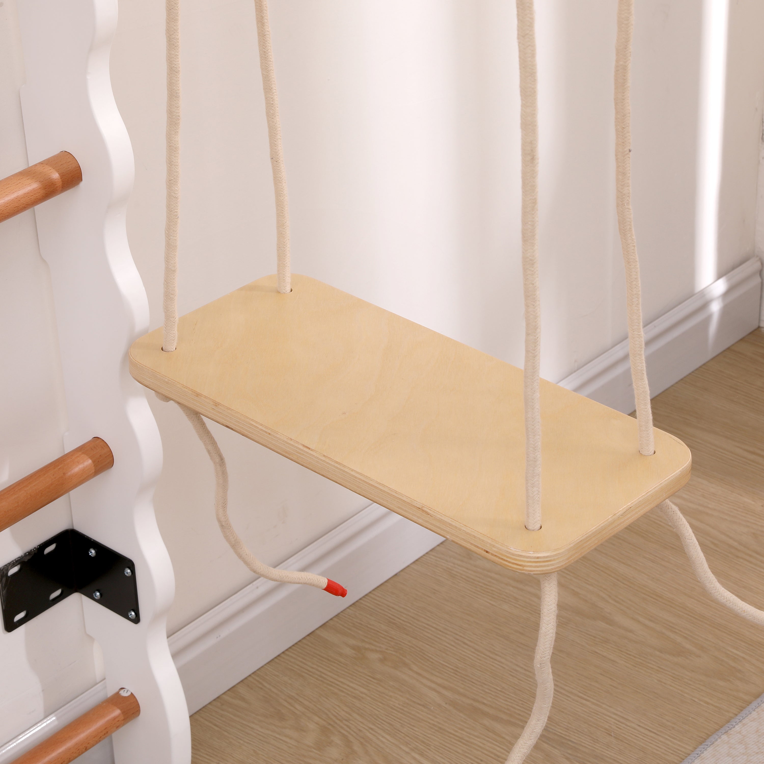 Logidon 6-in-1 multifunctioneel speeltoestel naturel beuken interieur