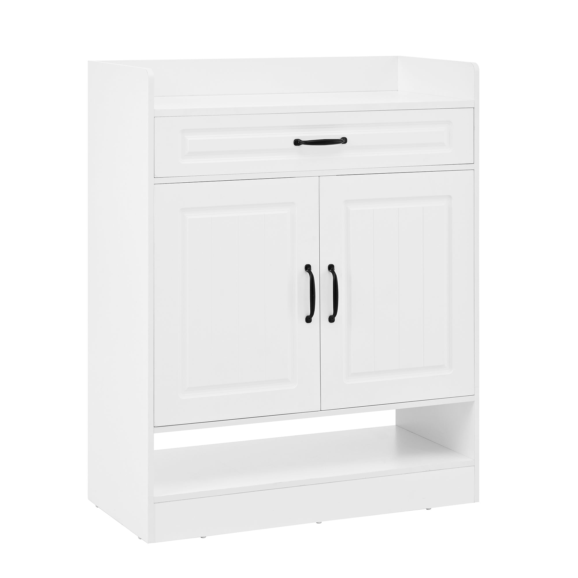 Logidon shoe cabinet white 75x36x95.5 cm with adjustable shelves