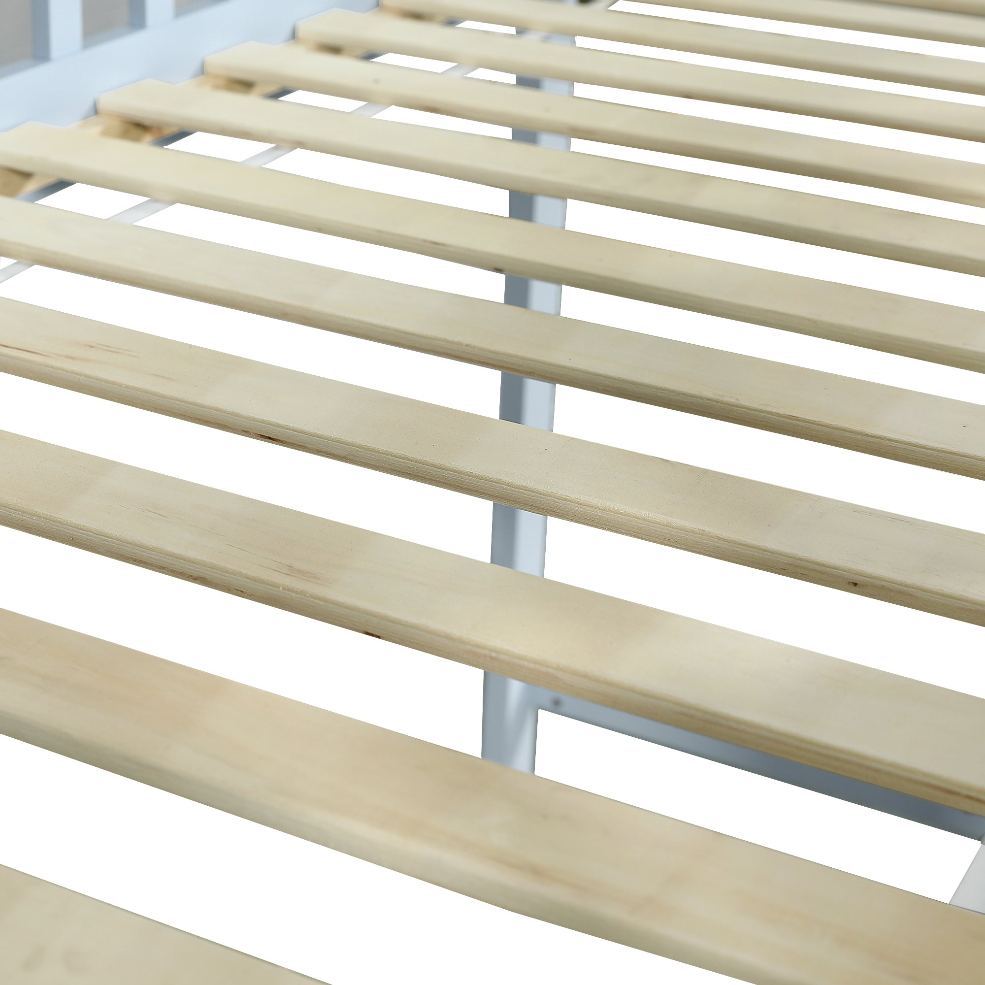 Logidon hoogslaper blauw 90x200 kinderbed met ruimte onder het bed
