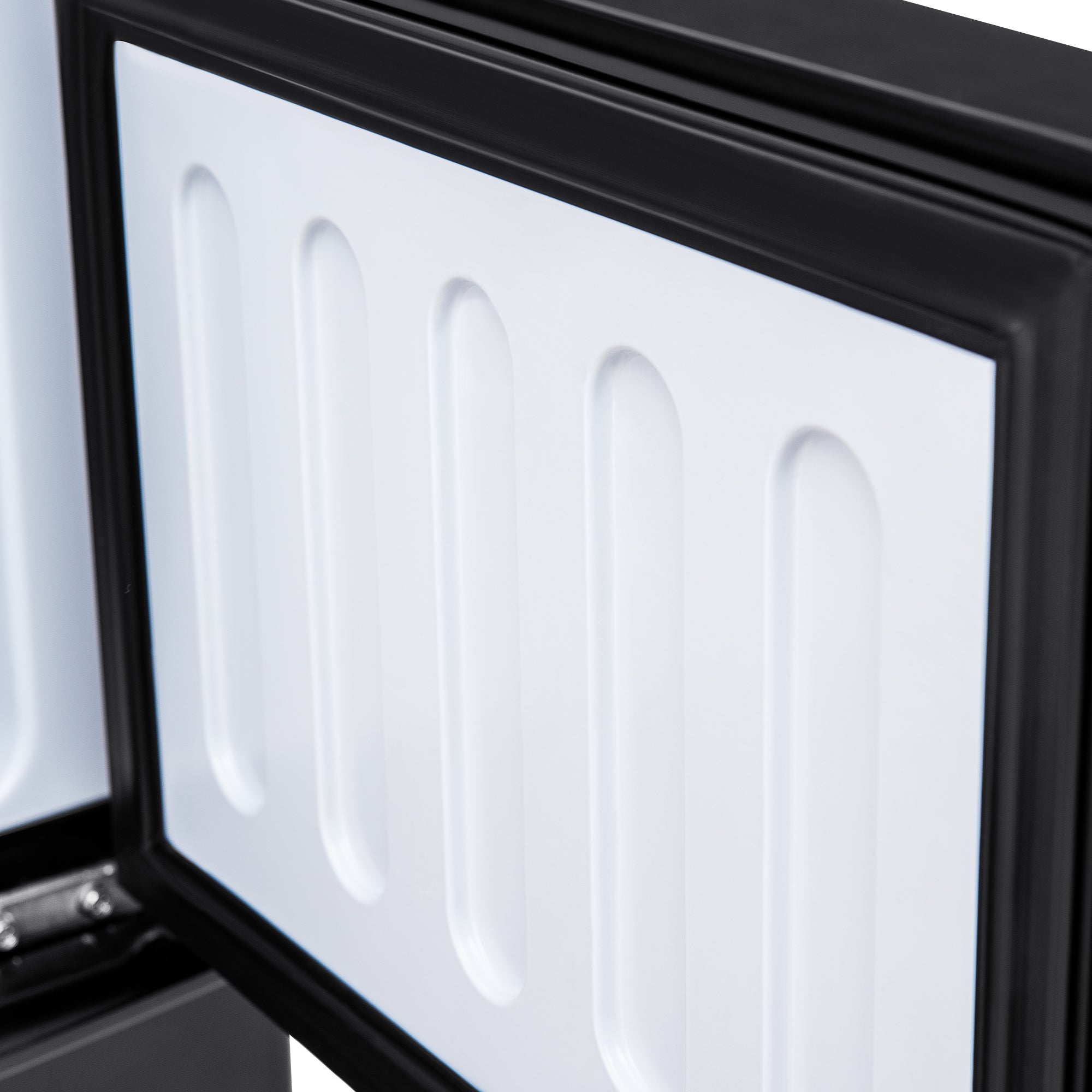 Logidon koel-vriescombinatie dubbele deur 86,8 cm hoog premium zwart