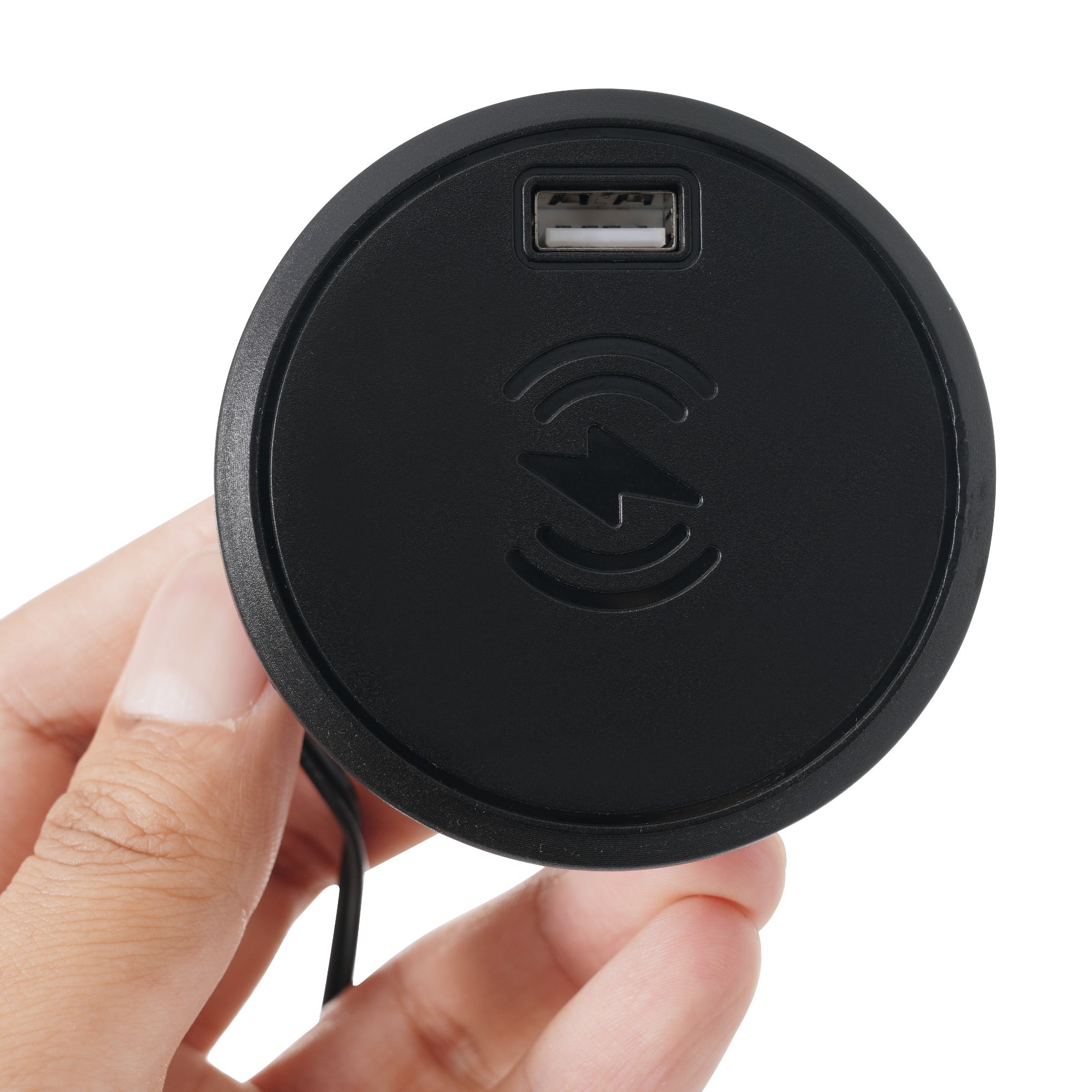 Logidon tweepersoonsbed 180x200 natuurlijk linnen draadloos opladen USB-C opslagruimte