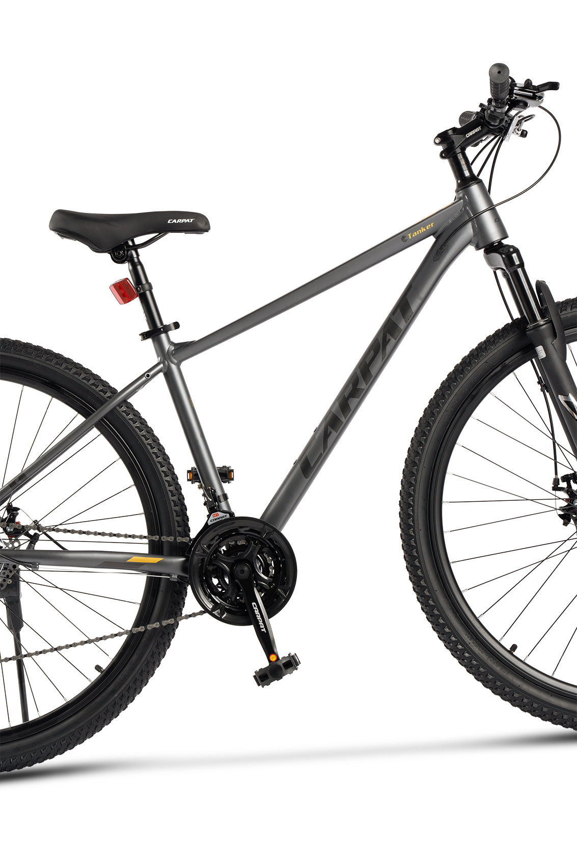 Logidon 29 inch mountainbike hardtail 100 mm veerweg 21 versnellingen Grijs