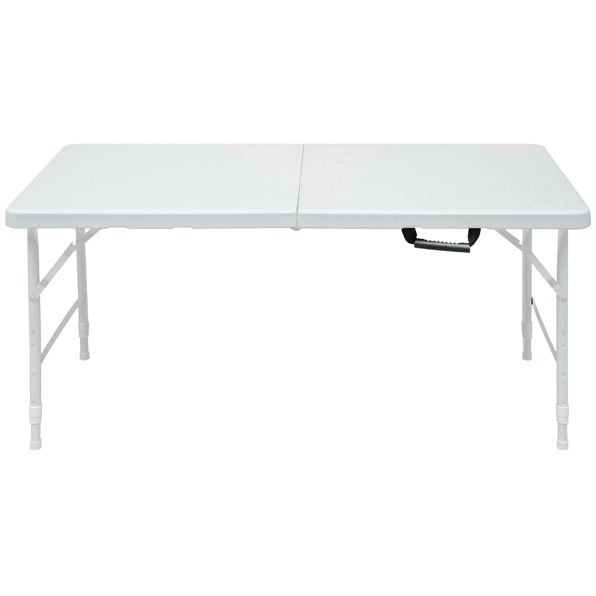Logidon klaptafel 125 cm wit robuust stalen frame opklapbaar ontwerp