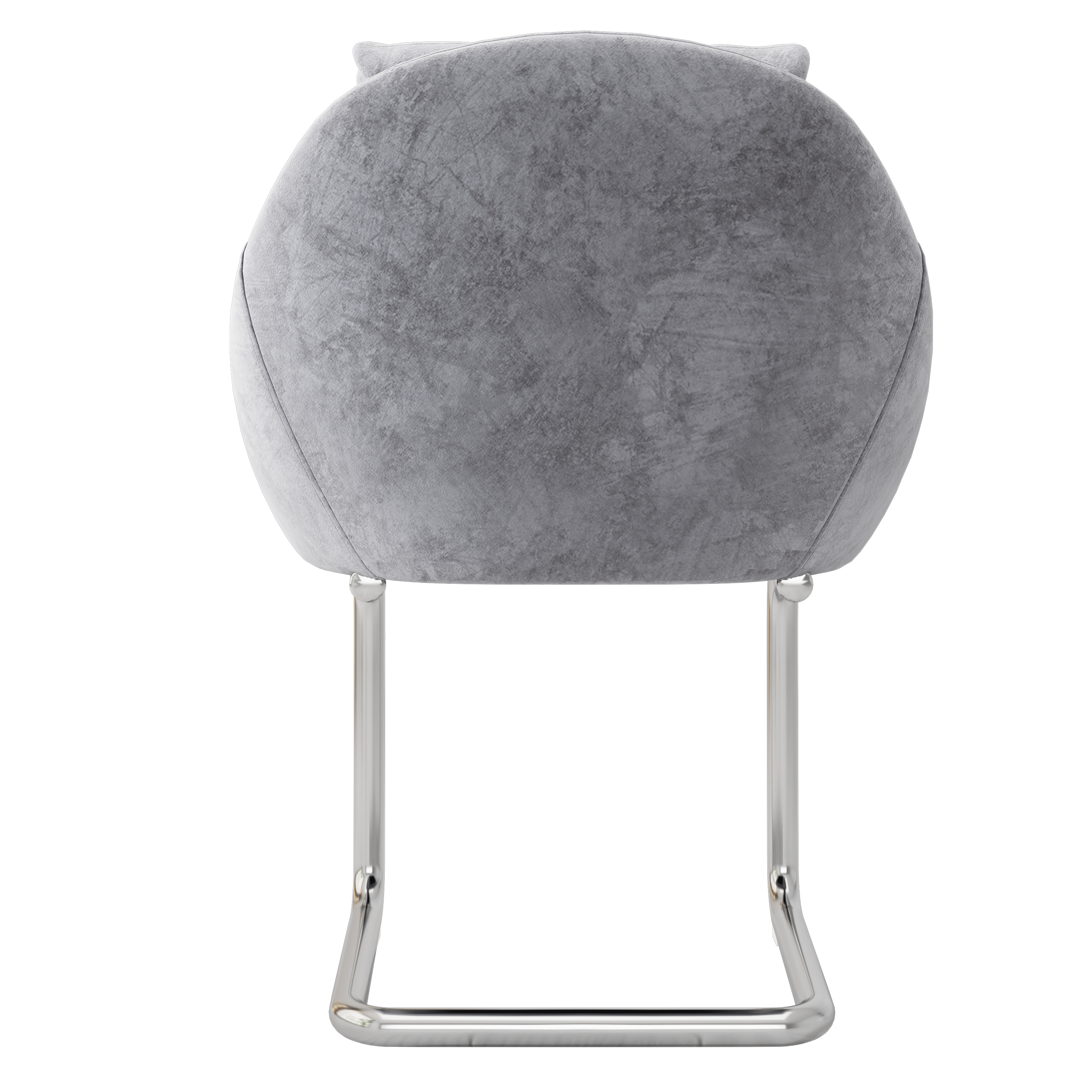 Logidon Dining Room Chairs Velvet Gray Set of 6 with Cushions Luxury Swivel Chair