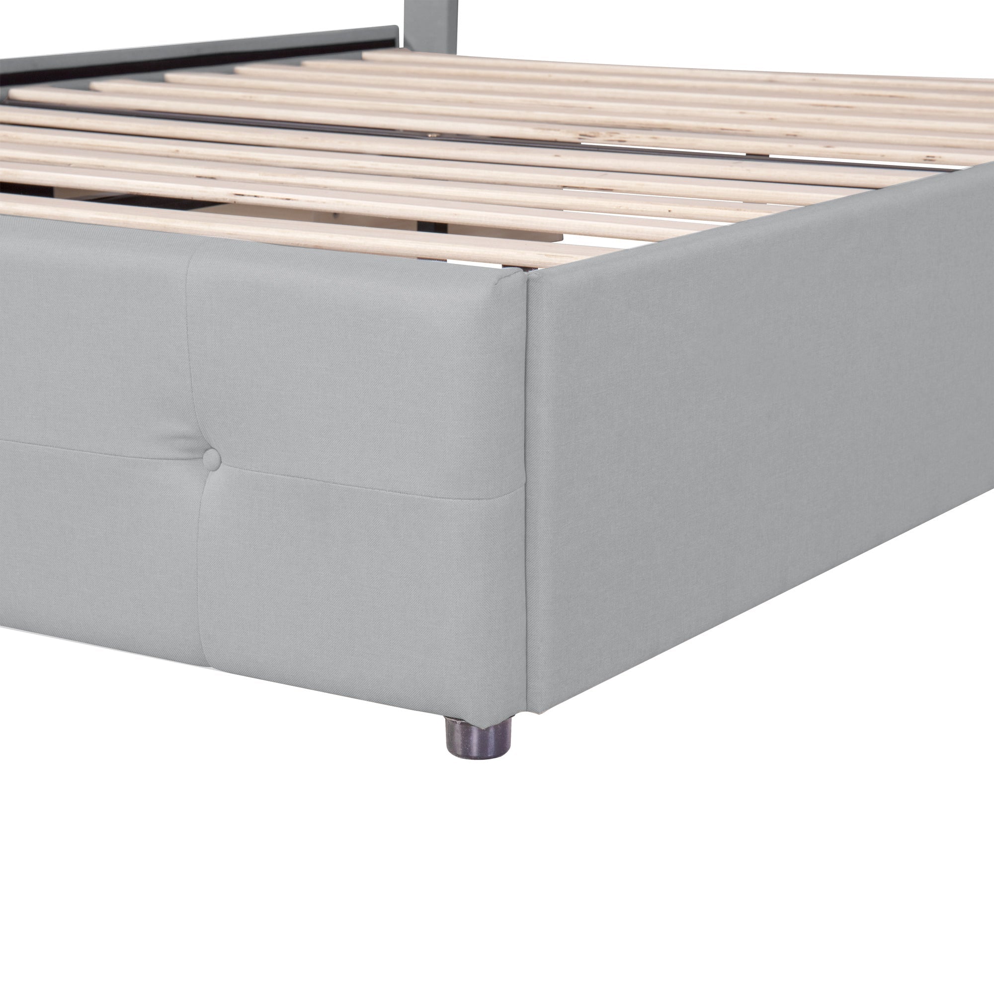 Logidon gestoffeerd bed 140x200 cm met LED hoofdbord en bedkast