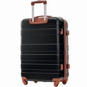 Logidon Hardshell Koffer 20 Inch Handbagage 4 Wielen Zwart