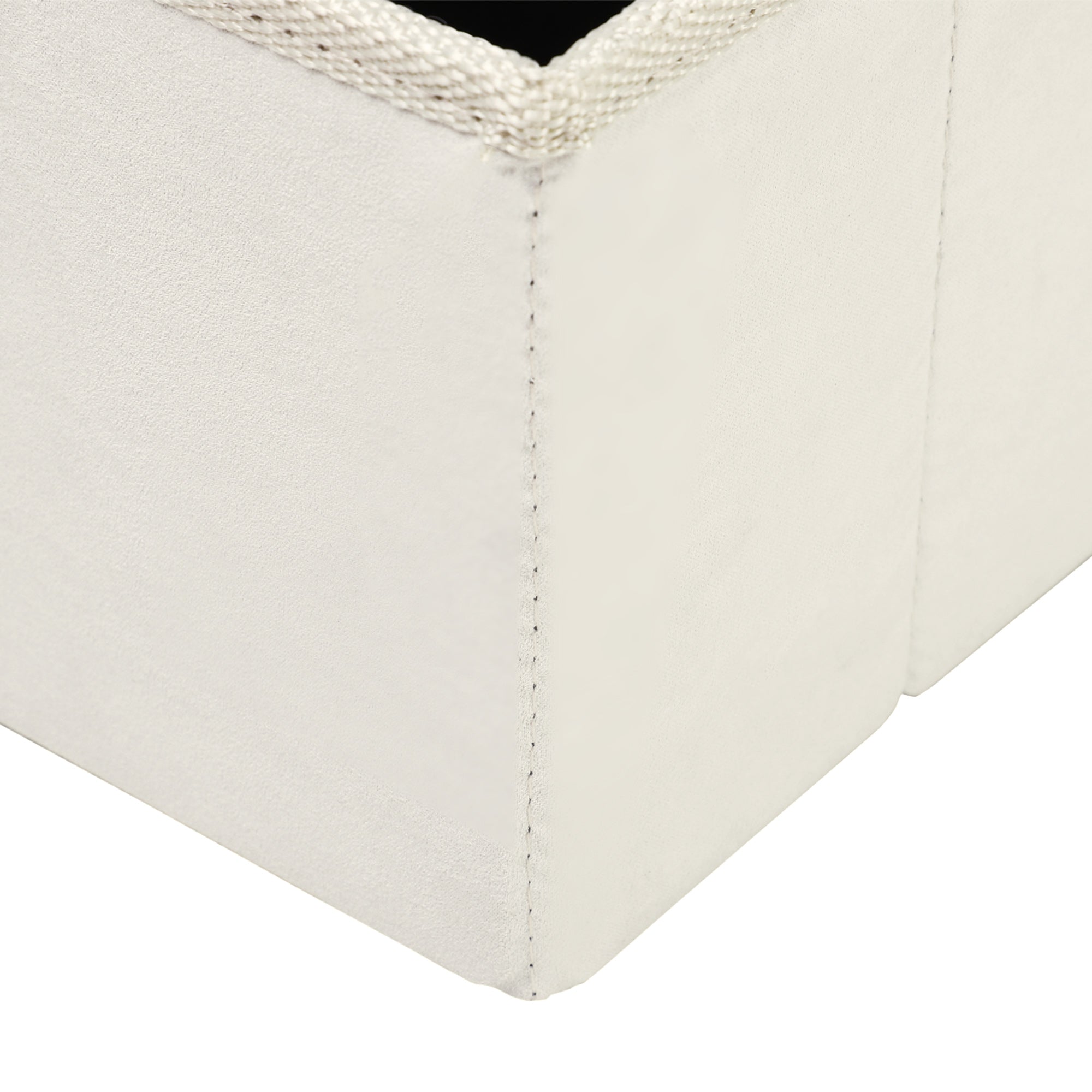 Logidon Dierentrap MDF Wit Opvouwbaar Drie treden met opbergruimte 40x54x48 cm