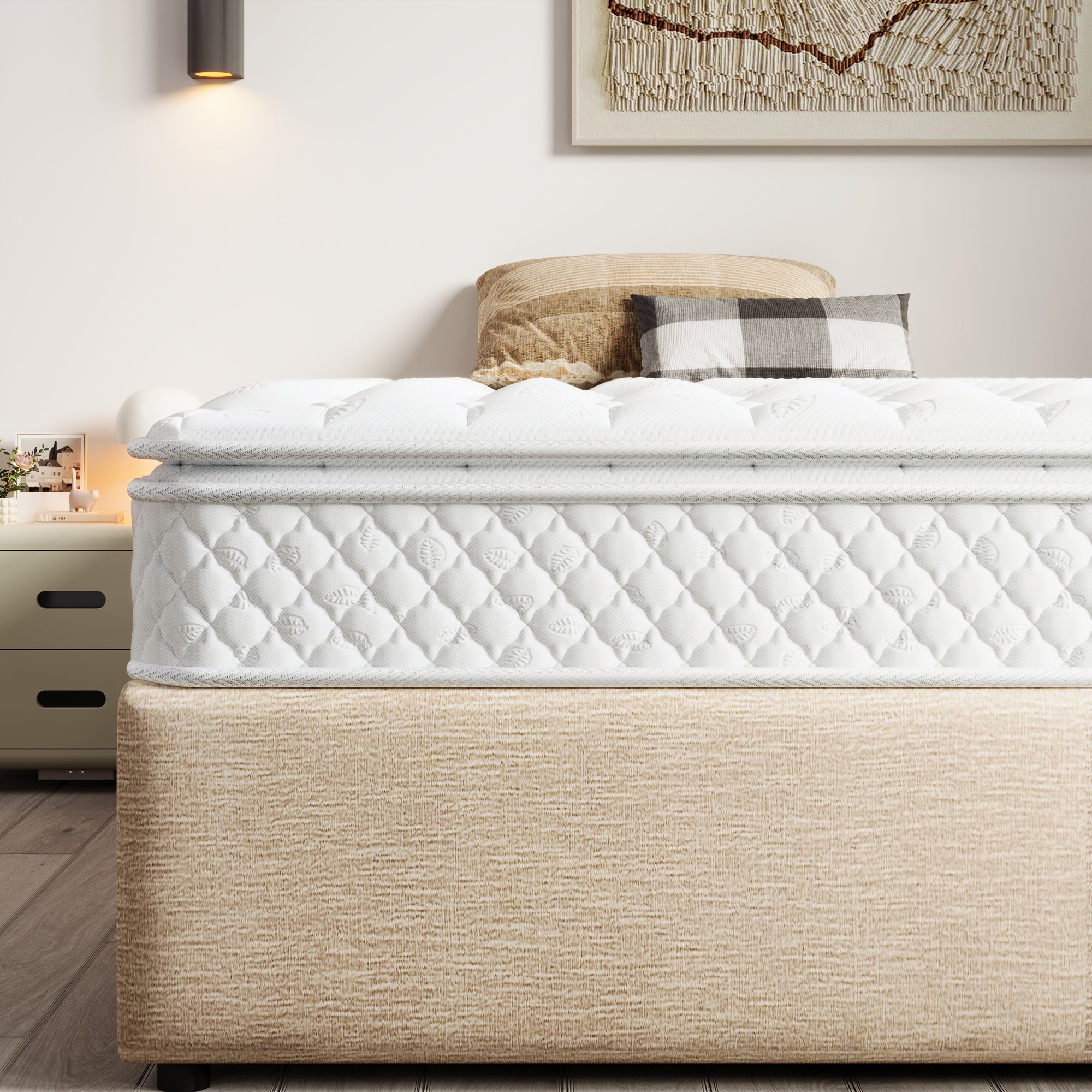 Logidon binnenveringsmatras 7 zones koudschuim 140x200 cm