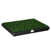 Logidon PawHut artificial grass pet toilet 63x51x6 cm green